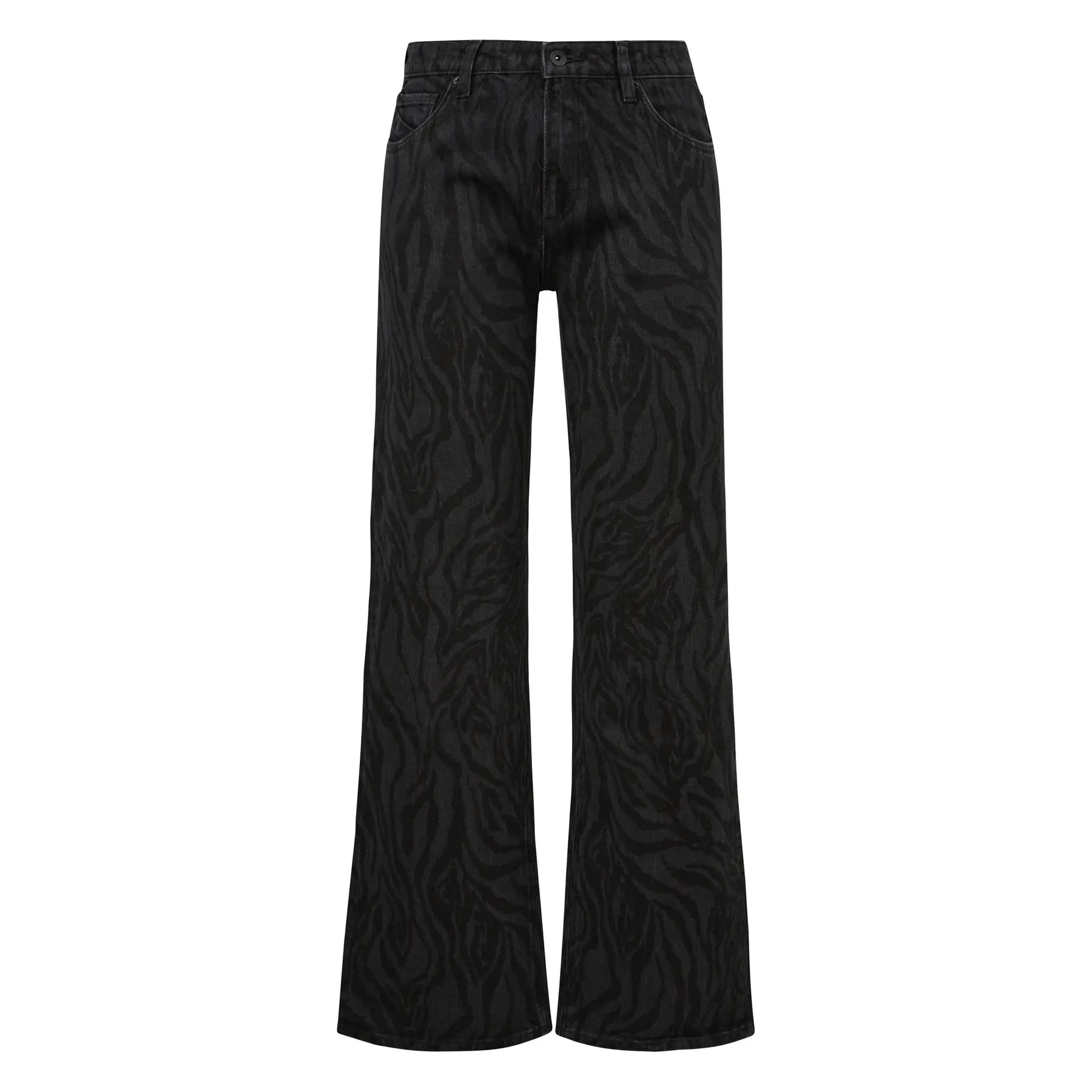 Damen Wide Leg Jeans mit Tiermotiv QS Catie
