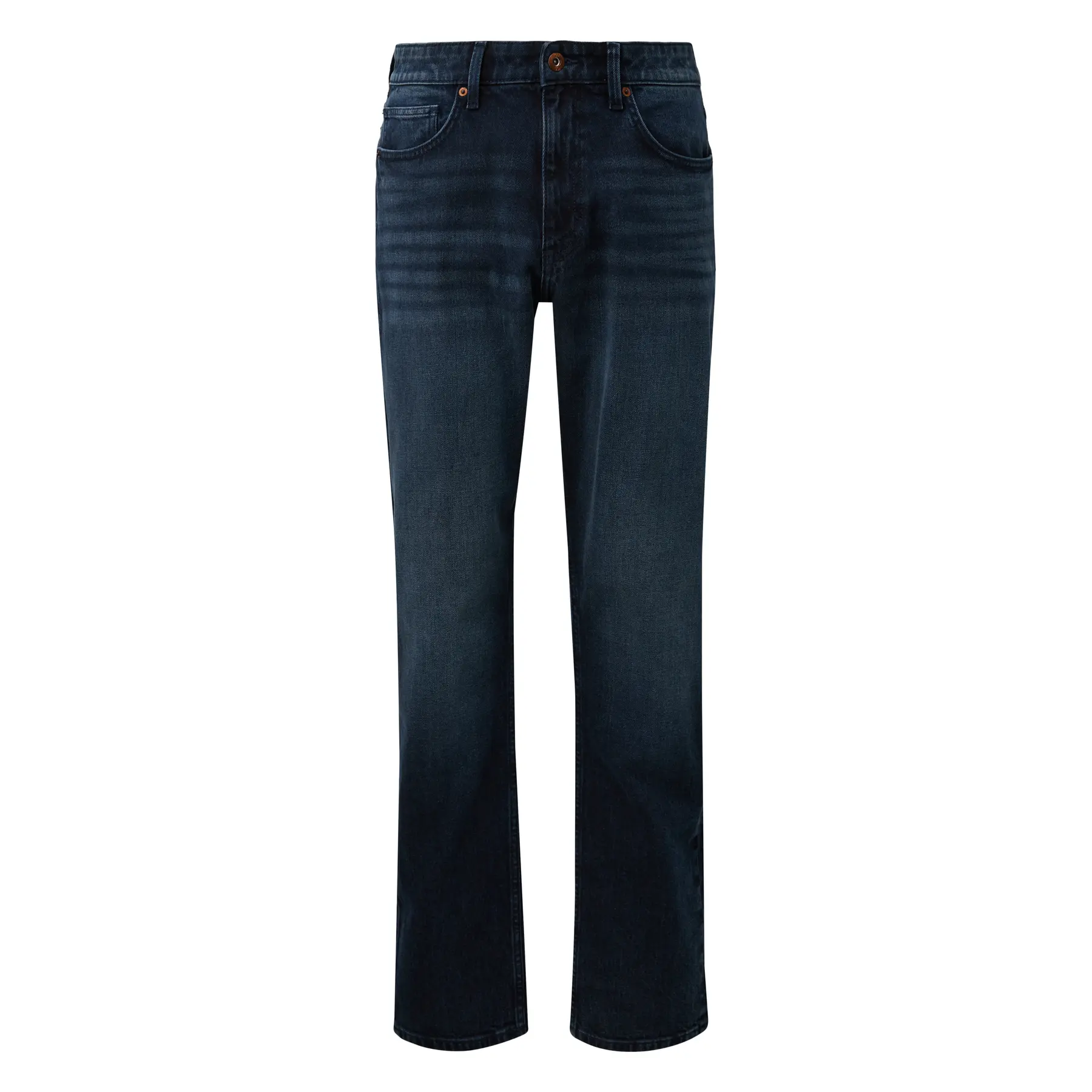 Regulär Jeans mit Reißverschluss und Gürtelschlaufen QS Pete
