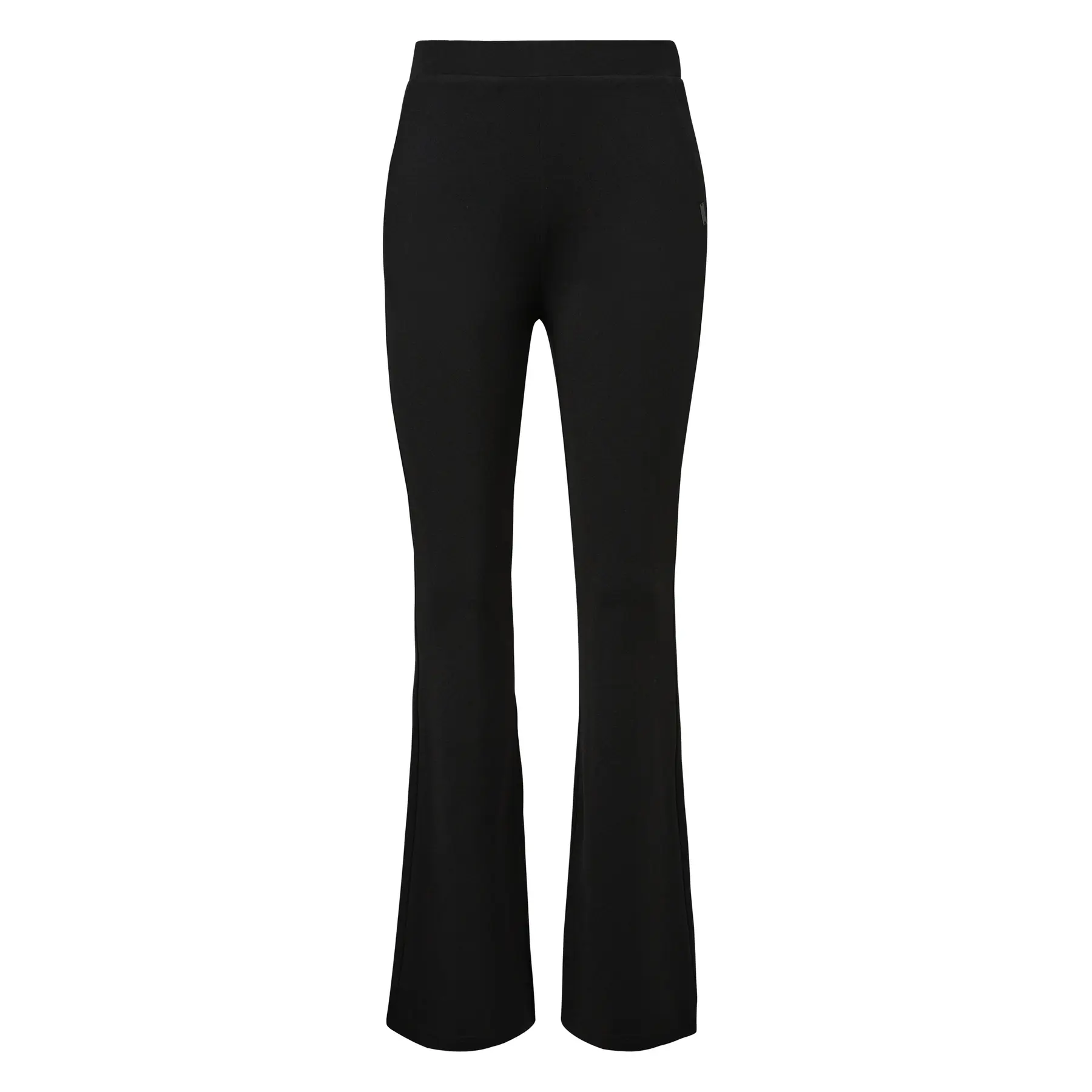 Bootcut-Jersey-Hose mit Schlitzen für Damen QS