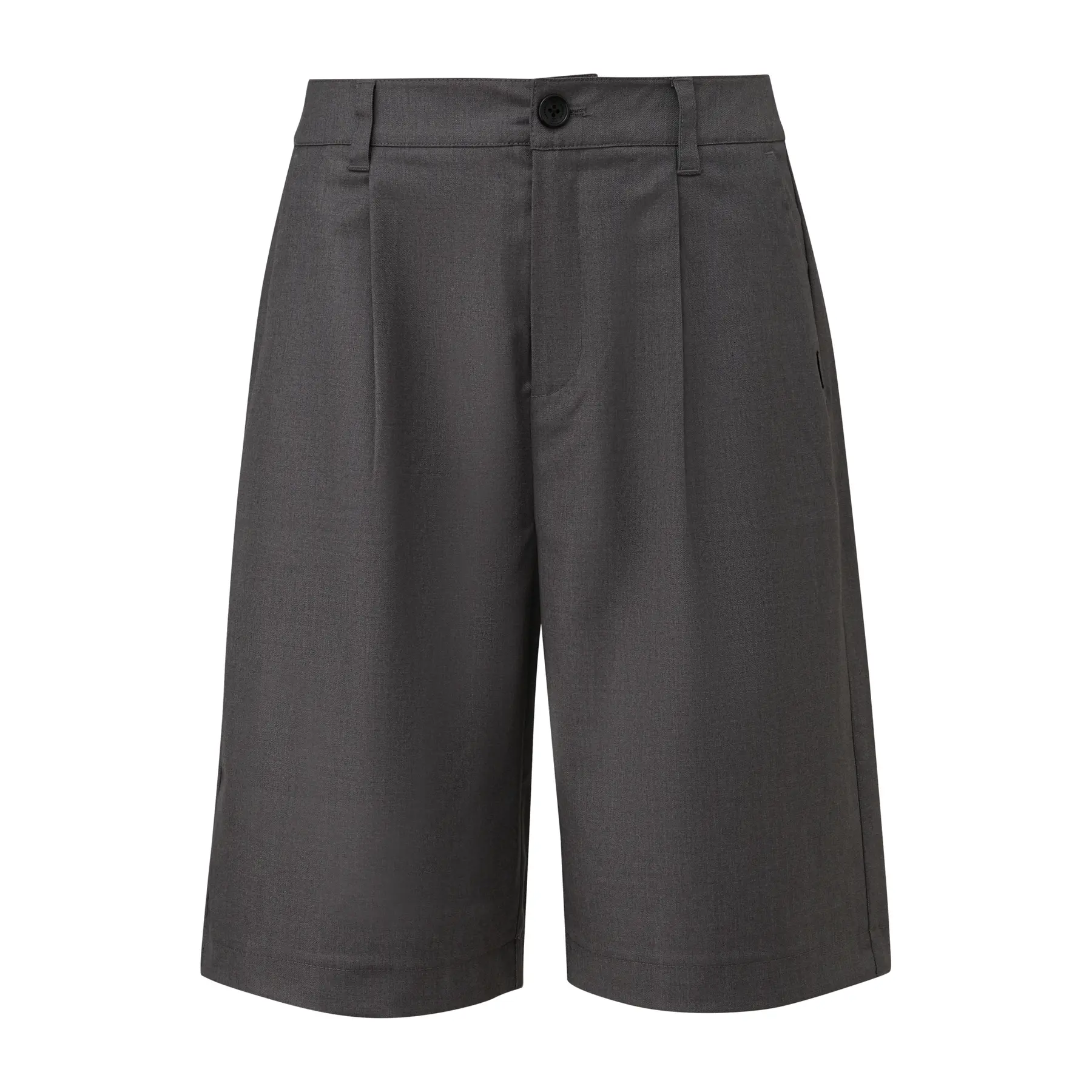Plissé Bermuda mit weitem Bein für Damen QS