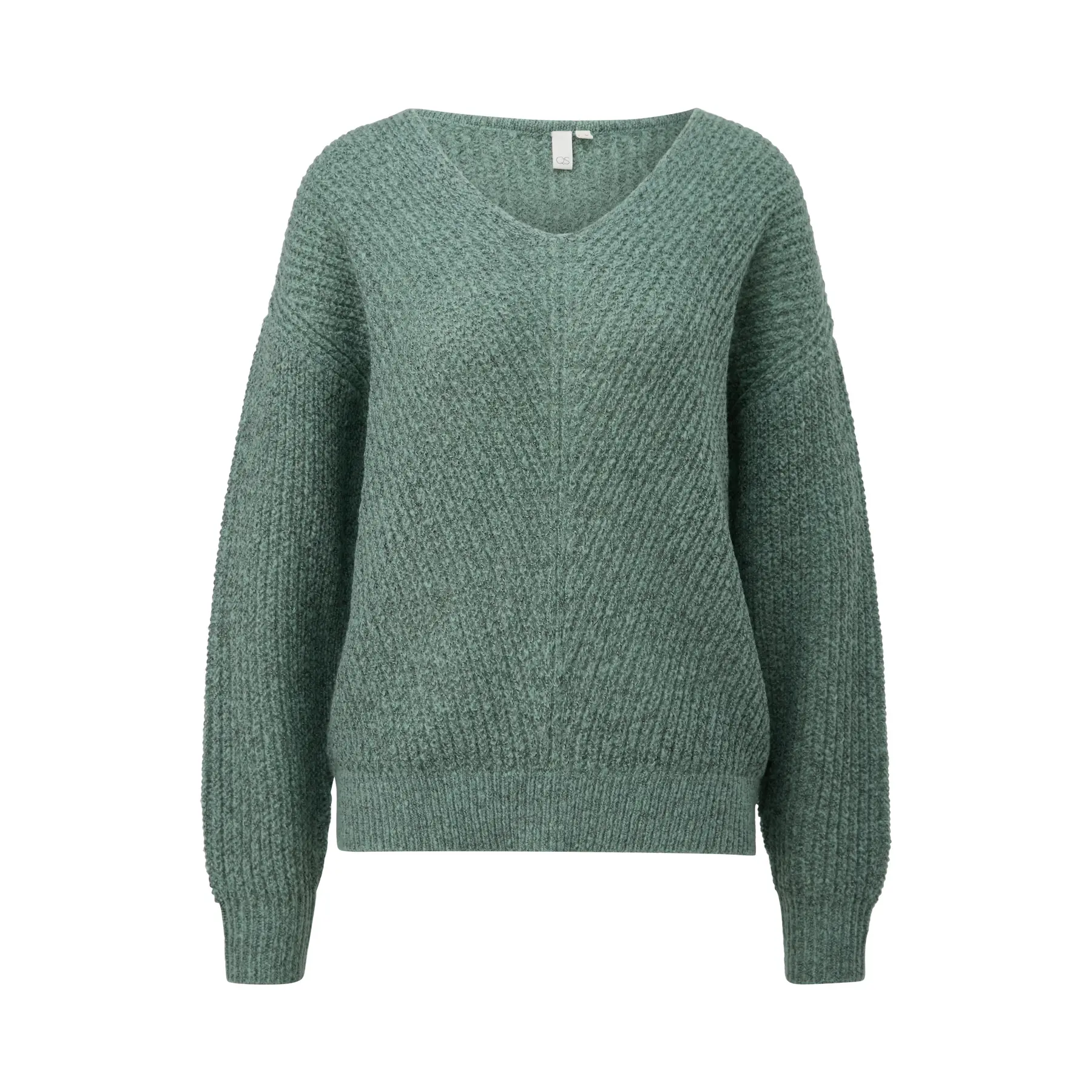 Pull Chiné mit V-Ausschnitt Damen QS