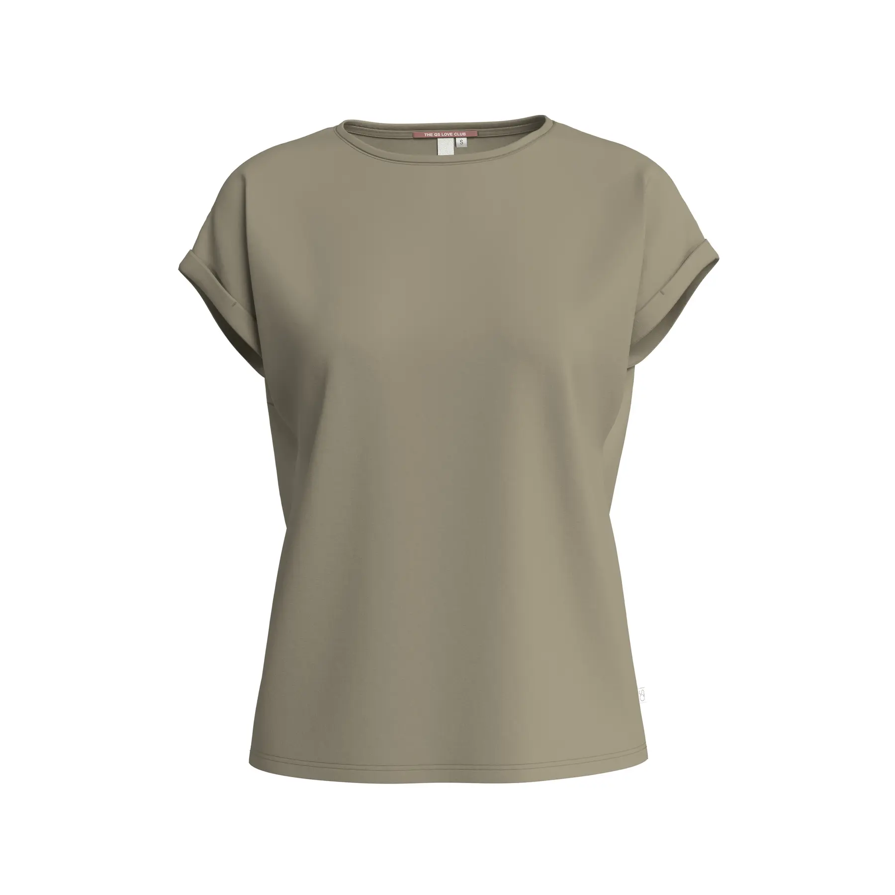 T-Shirt aus Lyocellmix weit Damen QS