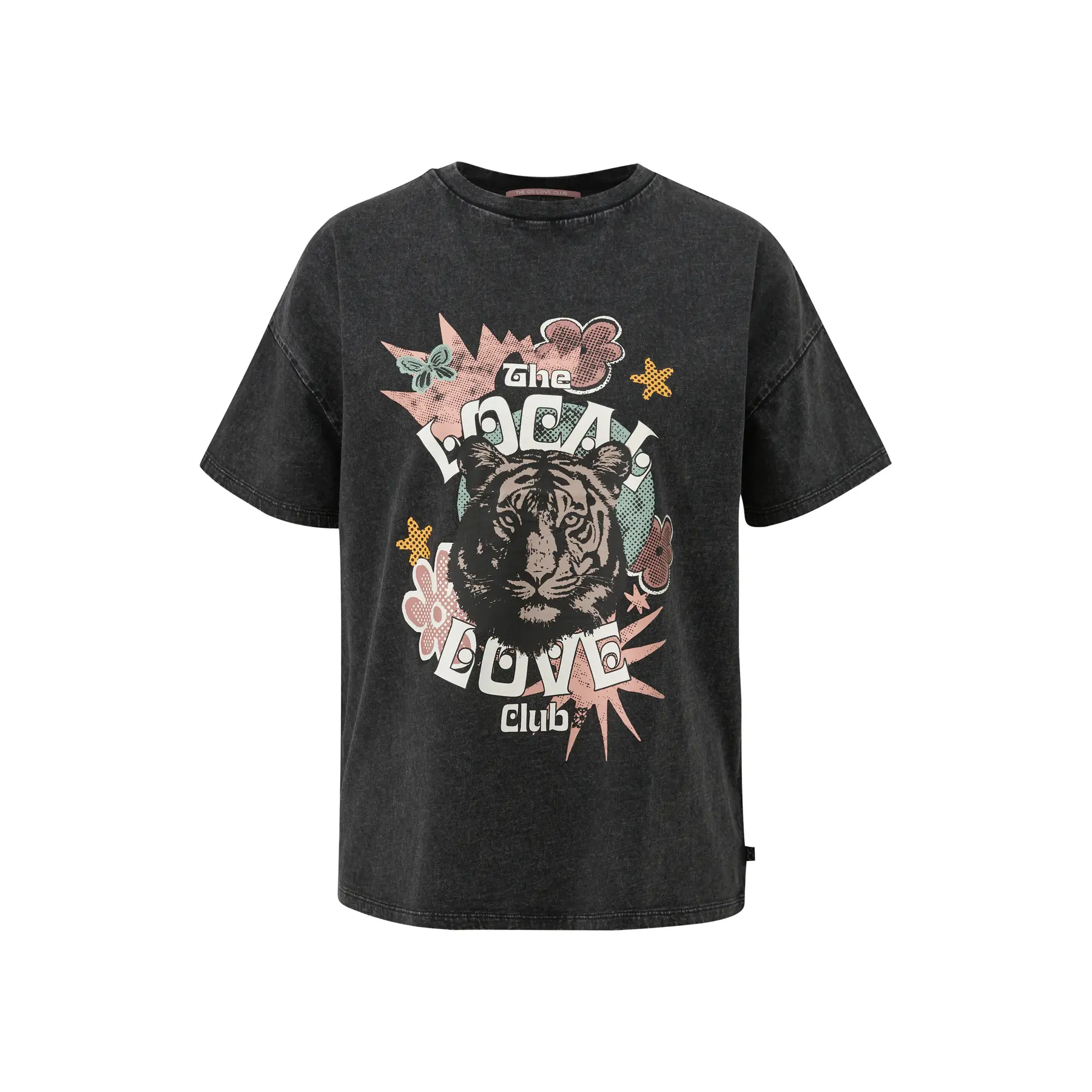 Women's Oversized Graphic Print T-Shirt Qs