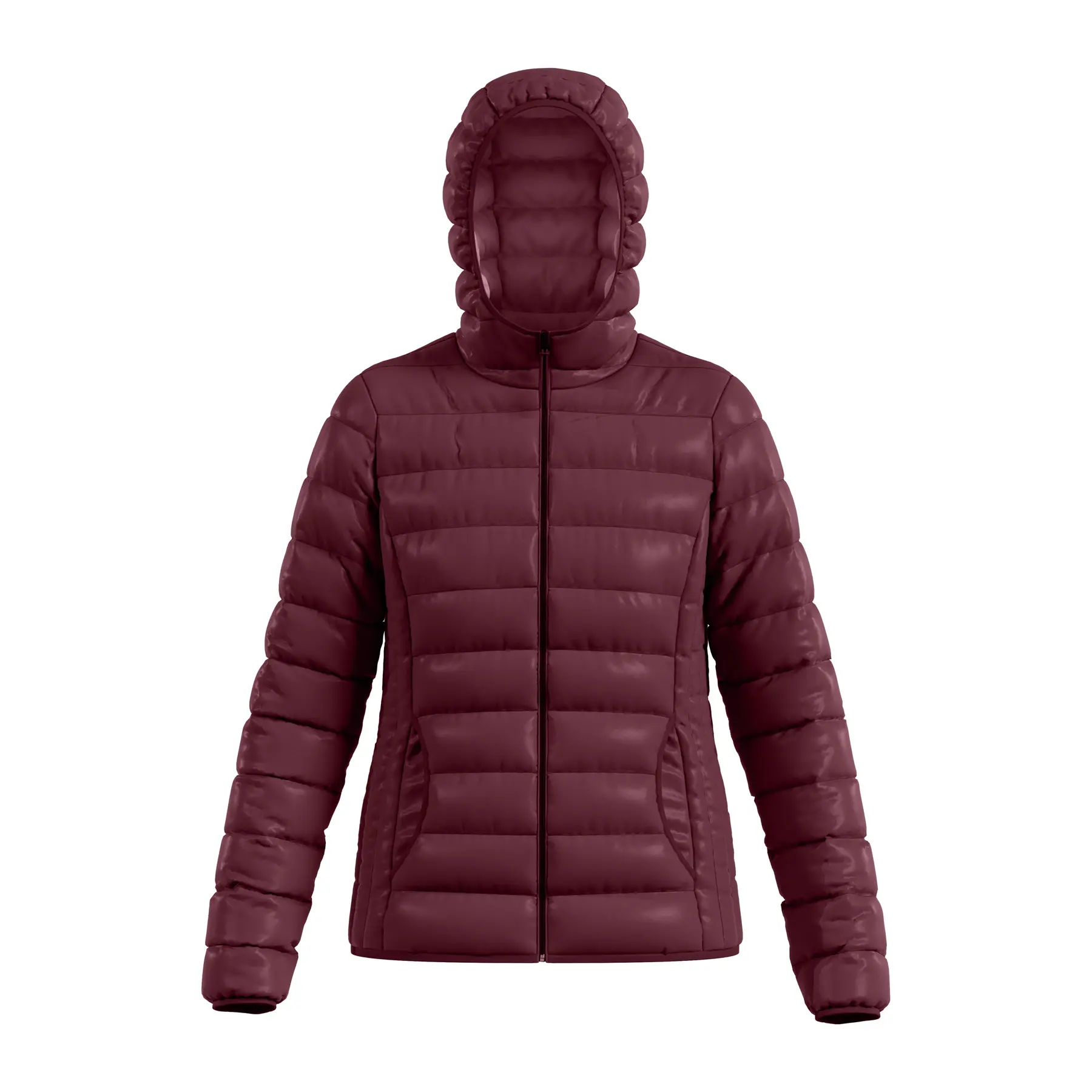 Daunenjacke  mit Kapuze, Damen QS
