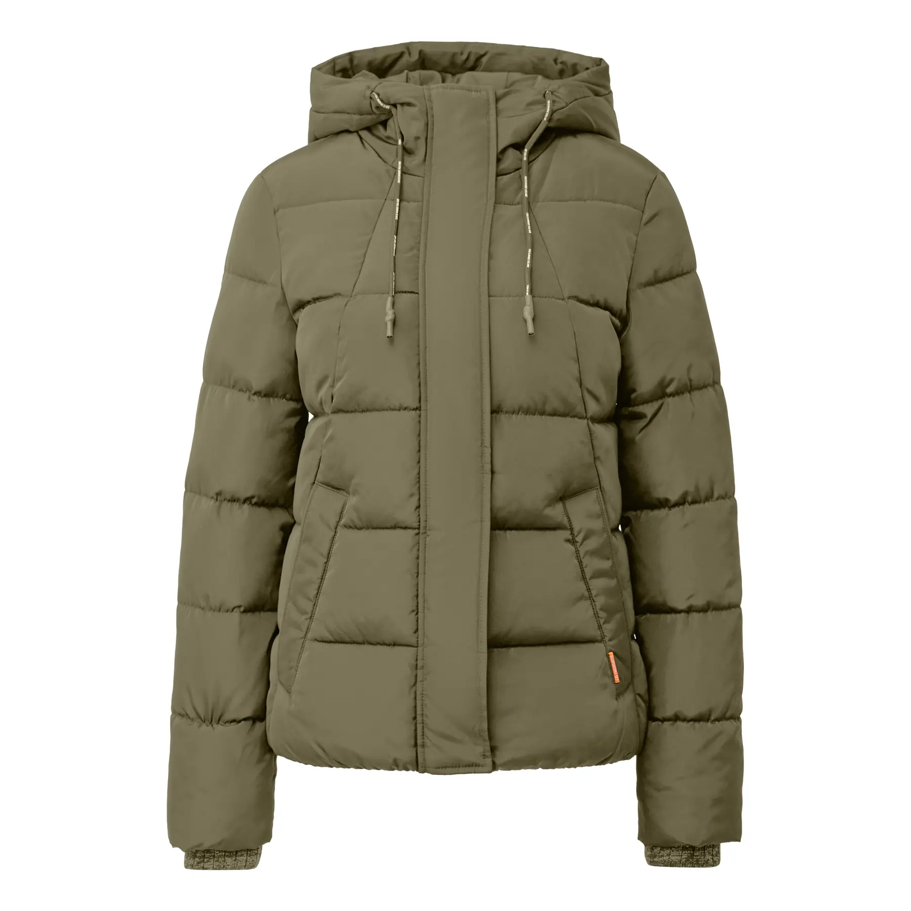 Warme Steppjacke mit Kapuze für Damen QS