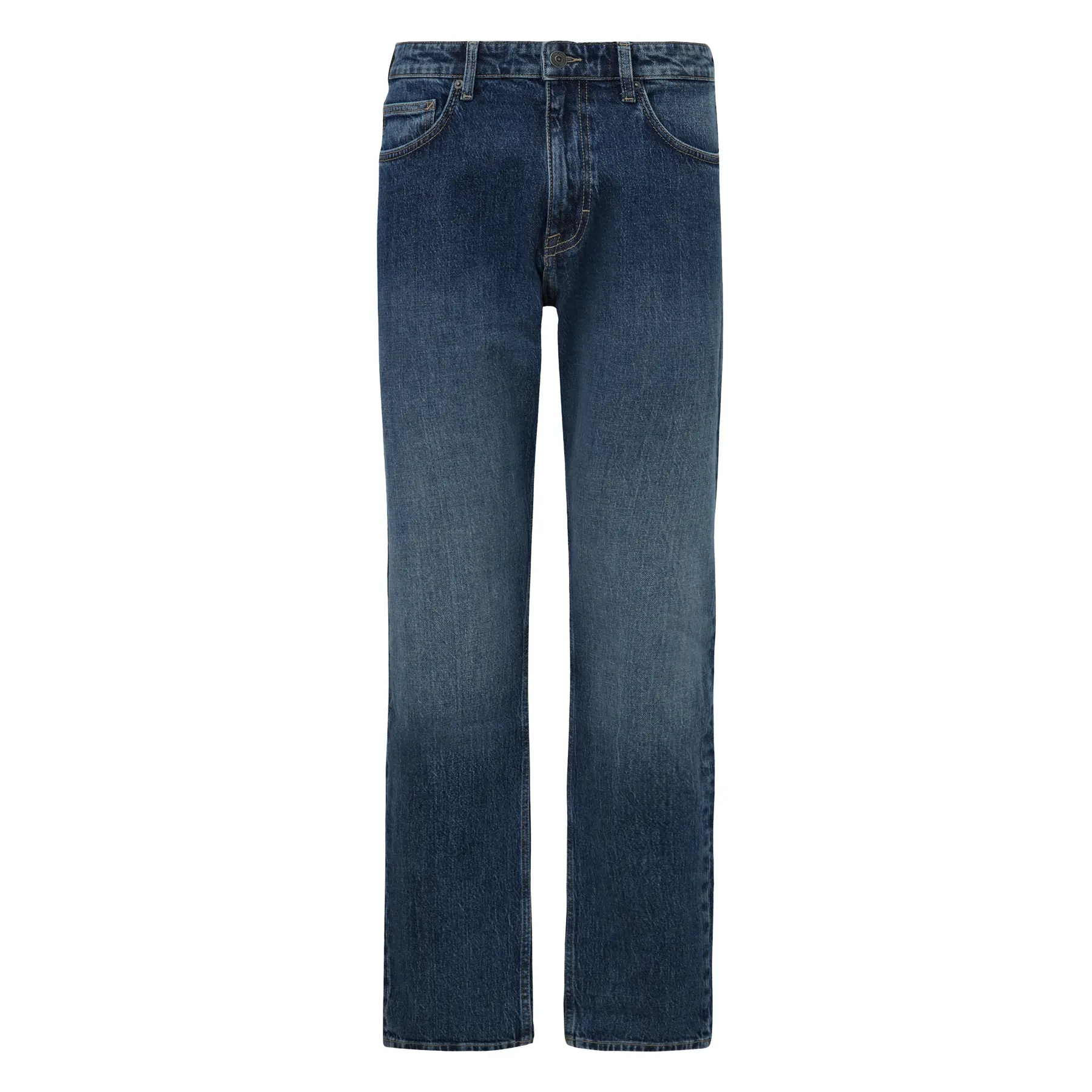 Regular Jeans mit 5 Taschen in mittelhoher Taille QS Pete