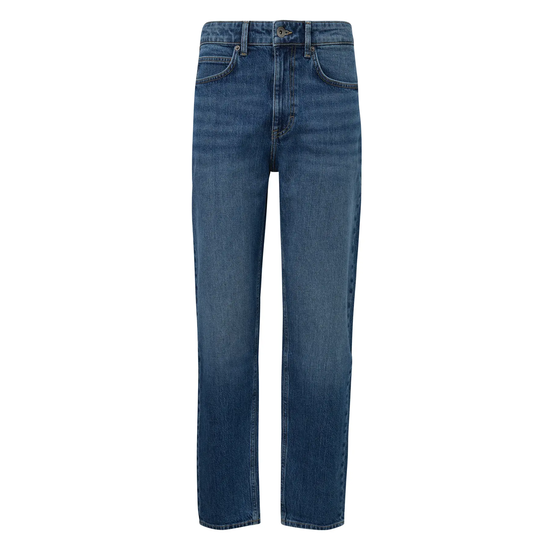 Relaxed Jeans mit mittelhoher Taille und schmaler Passform QS Devon