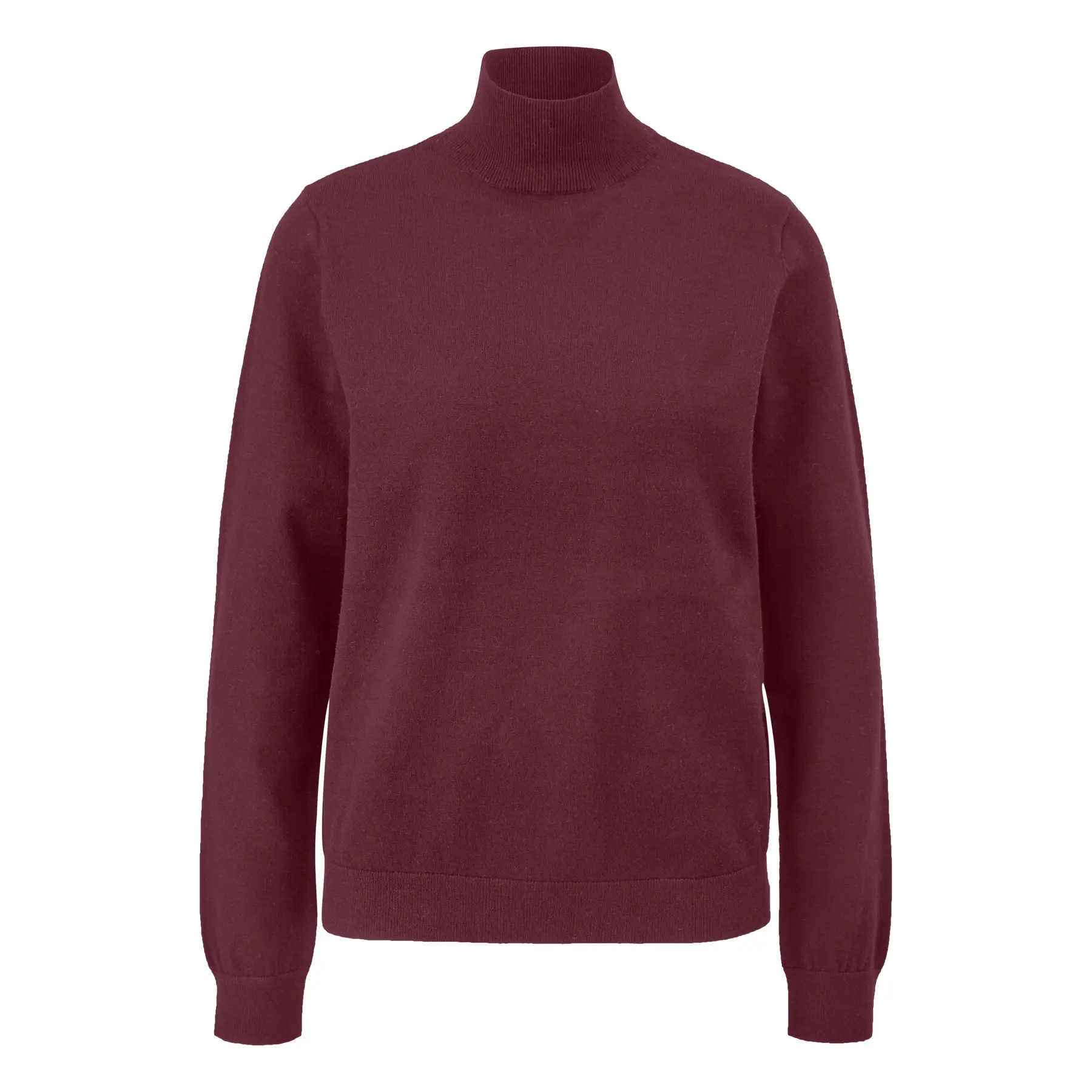 Pullover mit Stehkragen aus Viskose-Mix für Damen QS