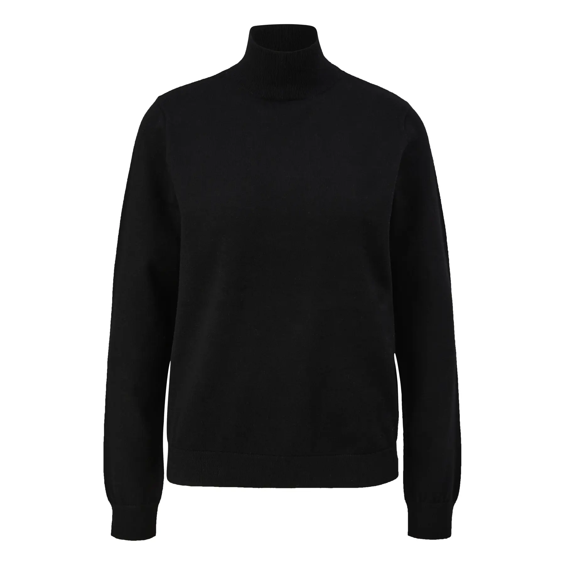 Pullover mit Stehkragen aus Viskose-Mix für Damen QS