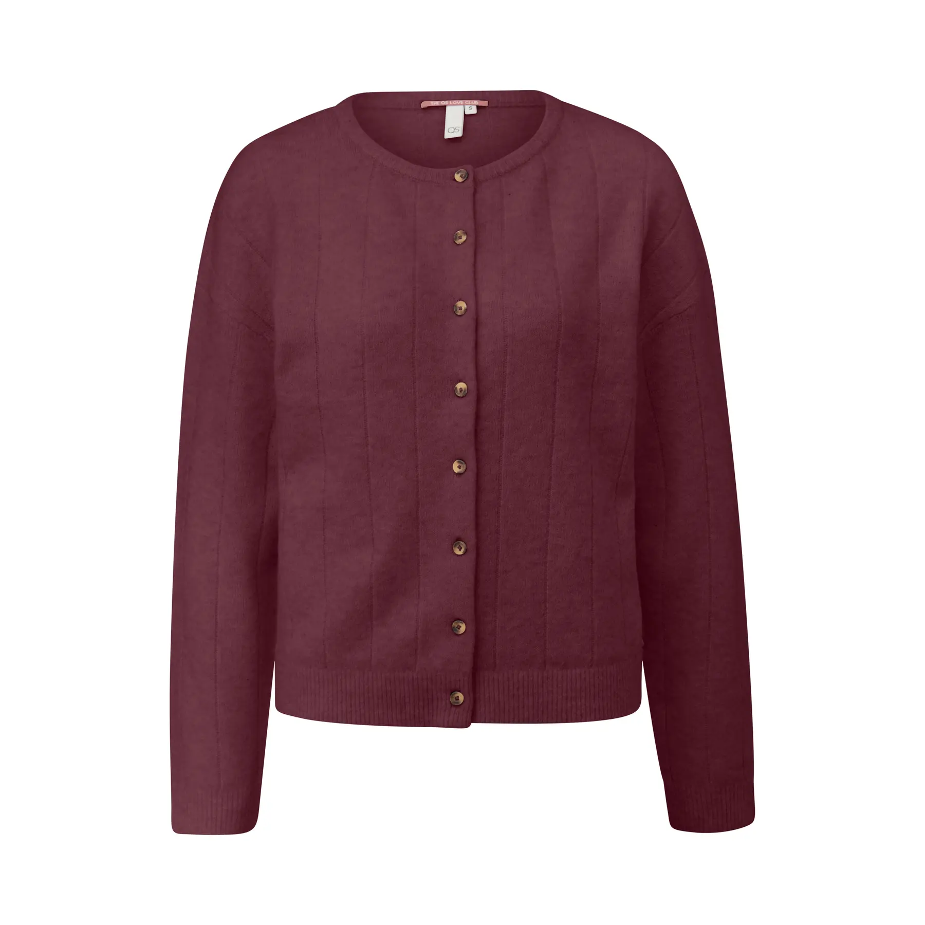 Dicker Cardigan mit Knöpfen für Frauen QS