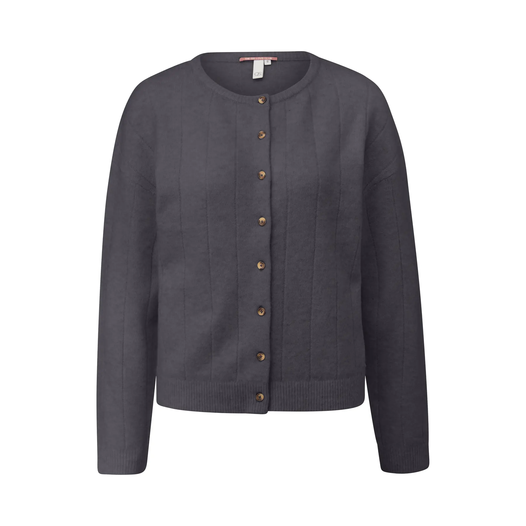 Dicker Cardigan mit Knöpfen für Frauen QS
