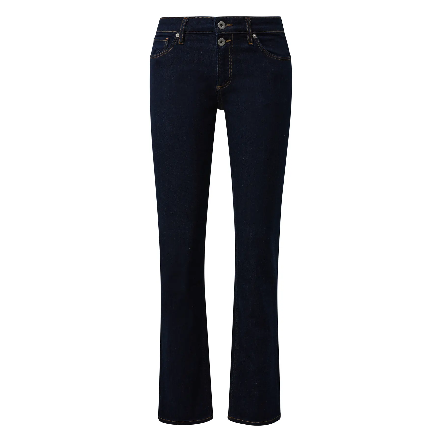 Gerade Jeans mit mittlerer Taille Damen QS Catie