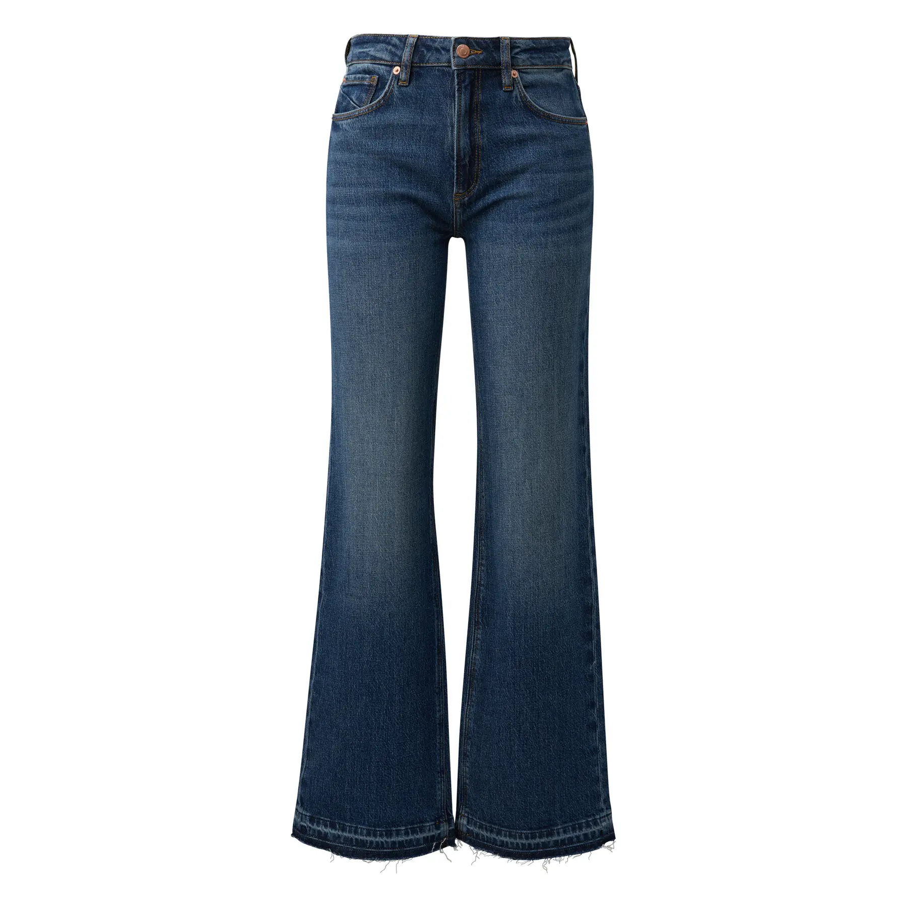 Jeans Wide Leg a Vita Alta Donna  Catie