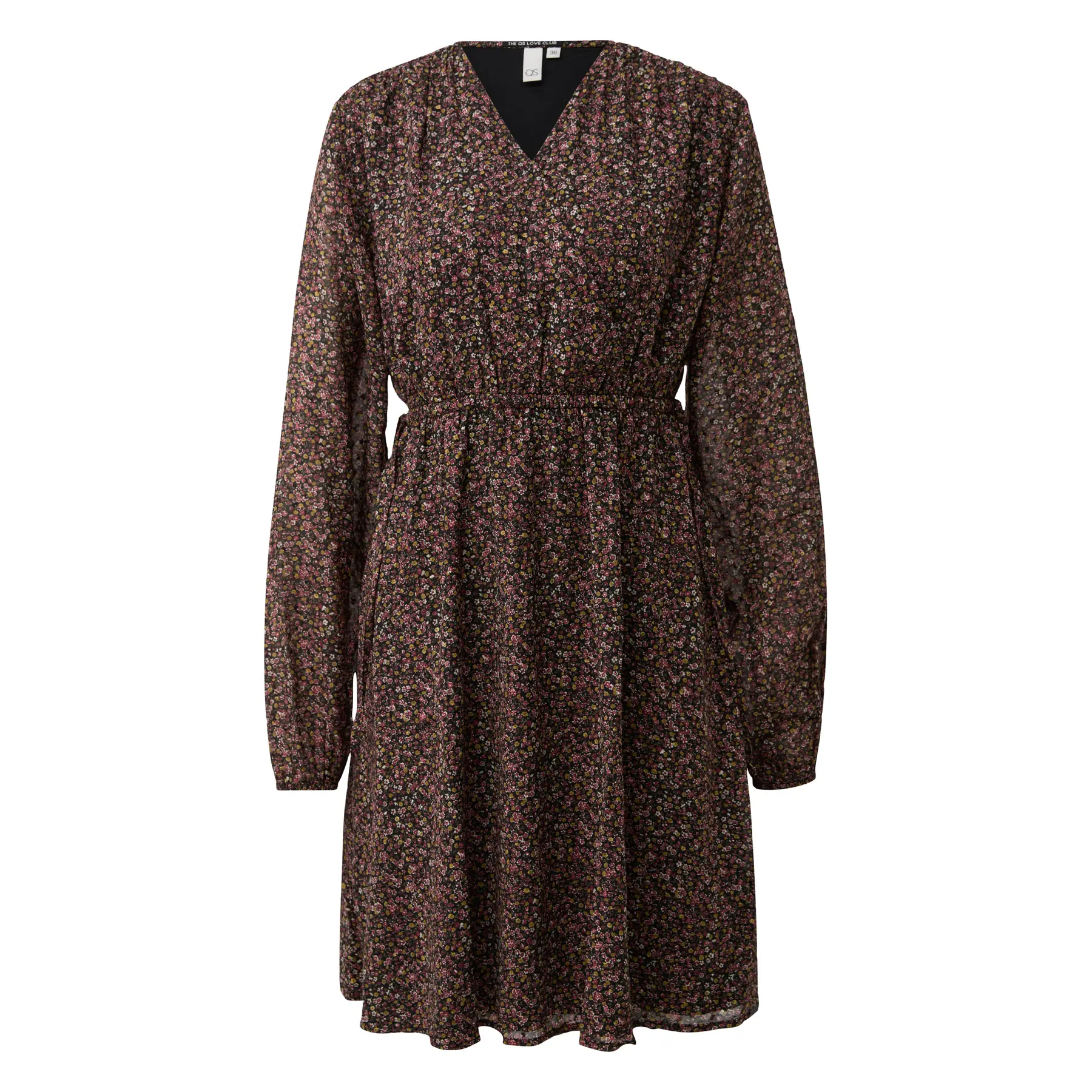 Kleid mit Ganzflächendruck Damen QS