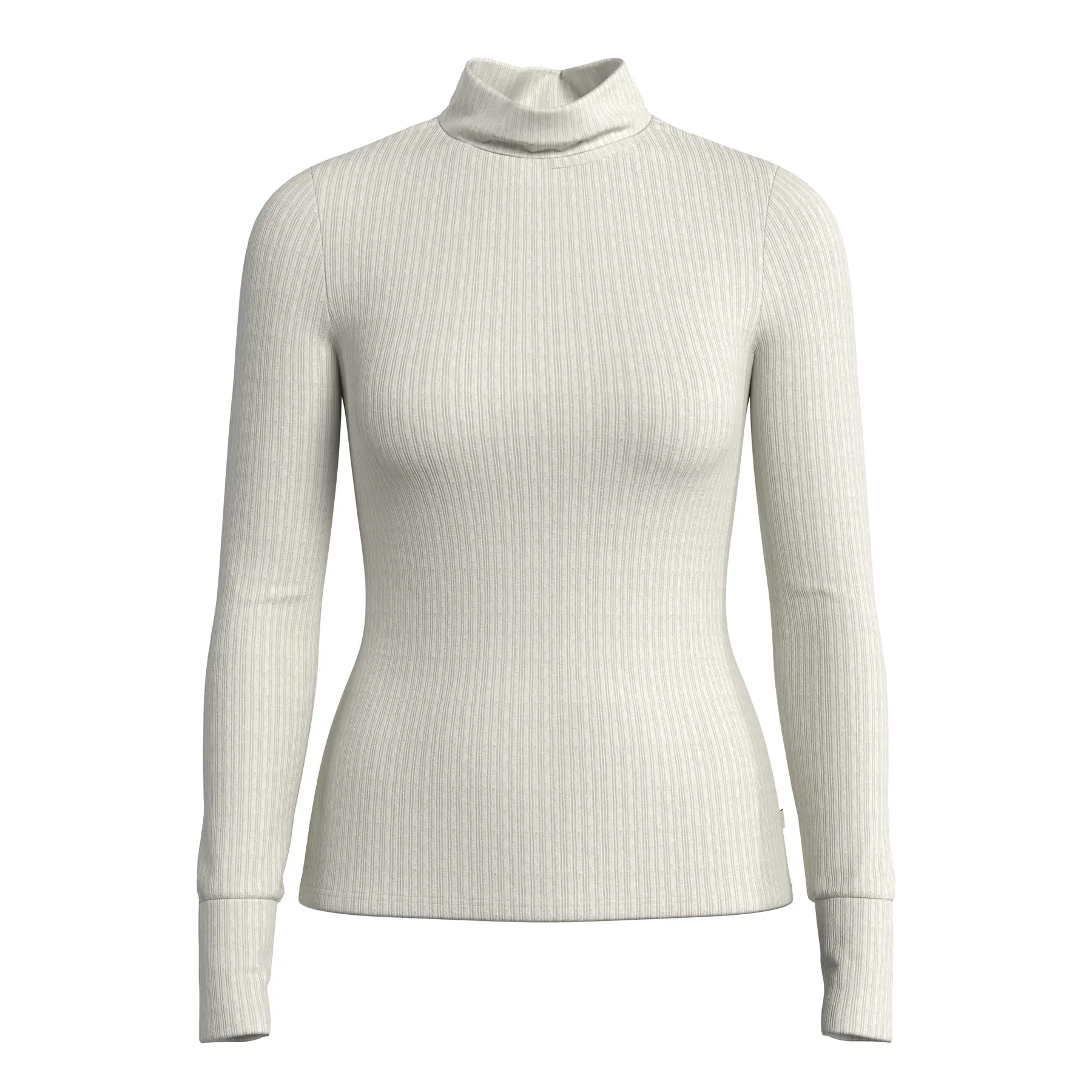 Langarmshirt mit figurbetonter Passform für Damen QS