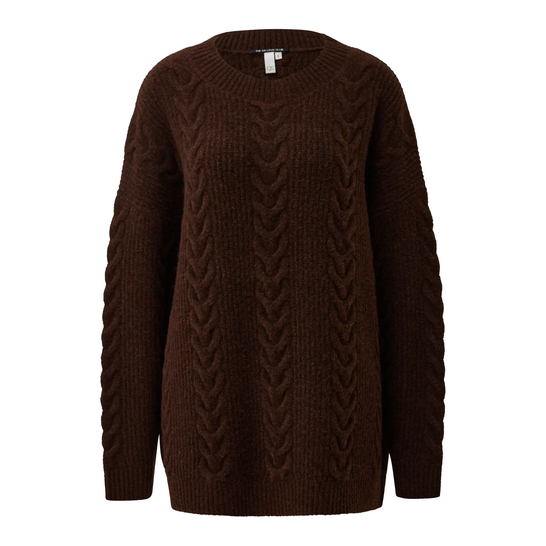Dicker Oversize-Strickpullover für Frauen QS