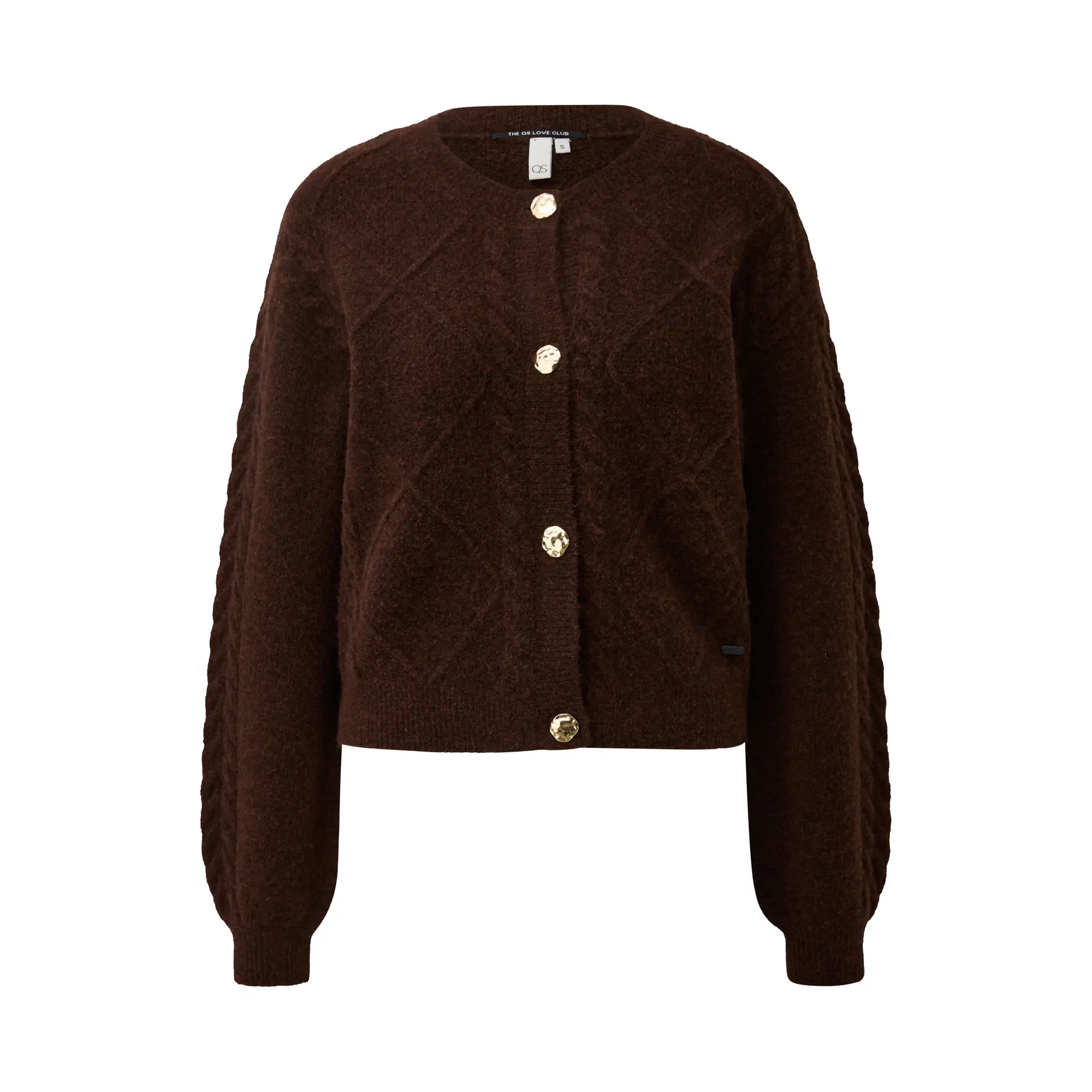 Women's Cable Knit Cardigan Qs
