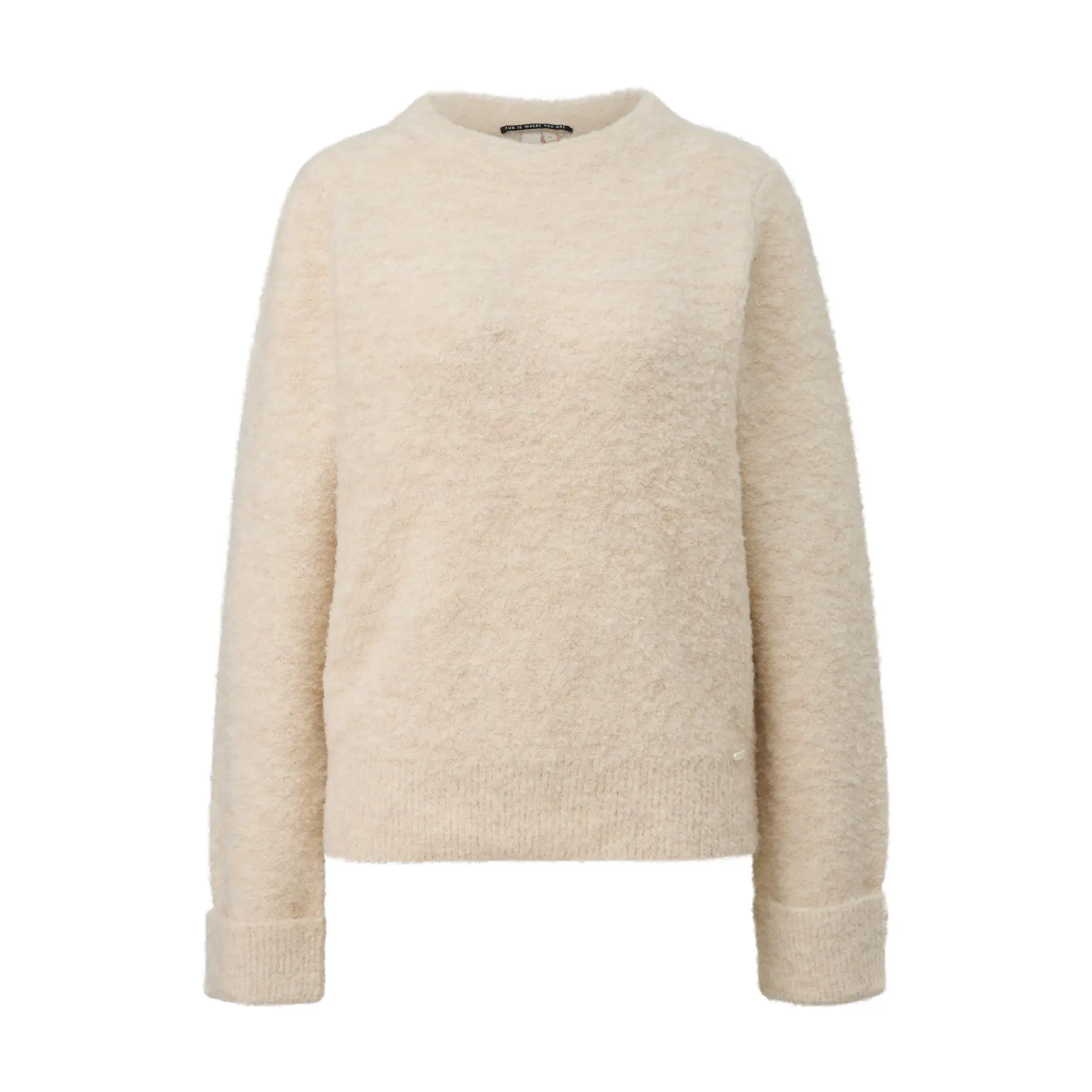 Damen Pullover mit Stehkragen QS