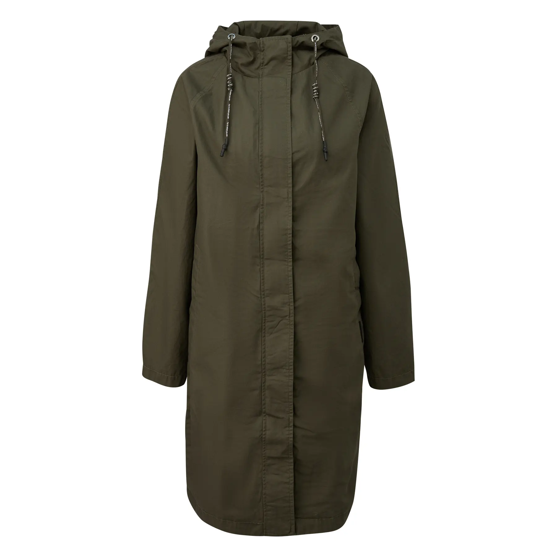 Lässige Baumwoll-Parka für Frauen QS