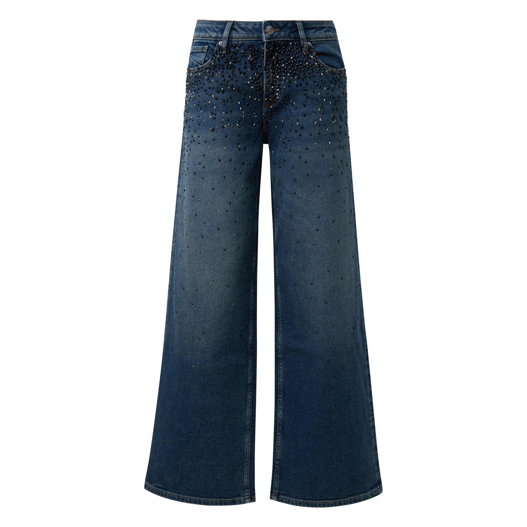 Jeans a gamba larga donna