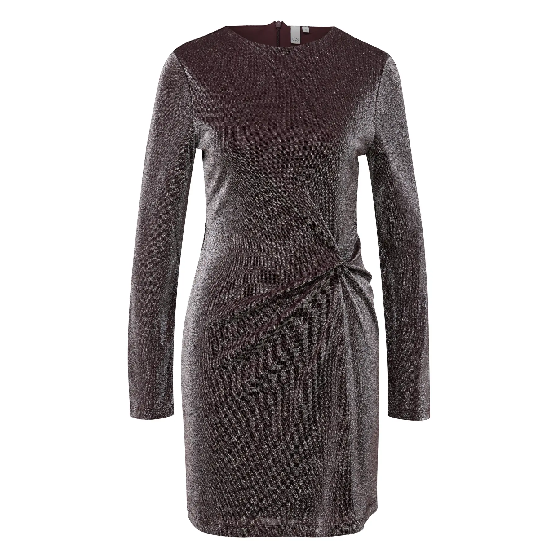 Glitzerndes Jersey-Kleid Damen QS