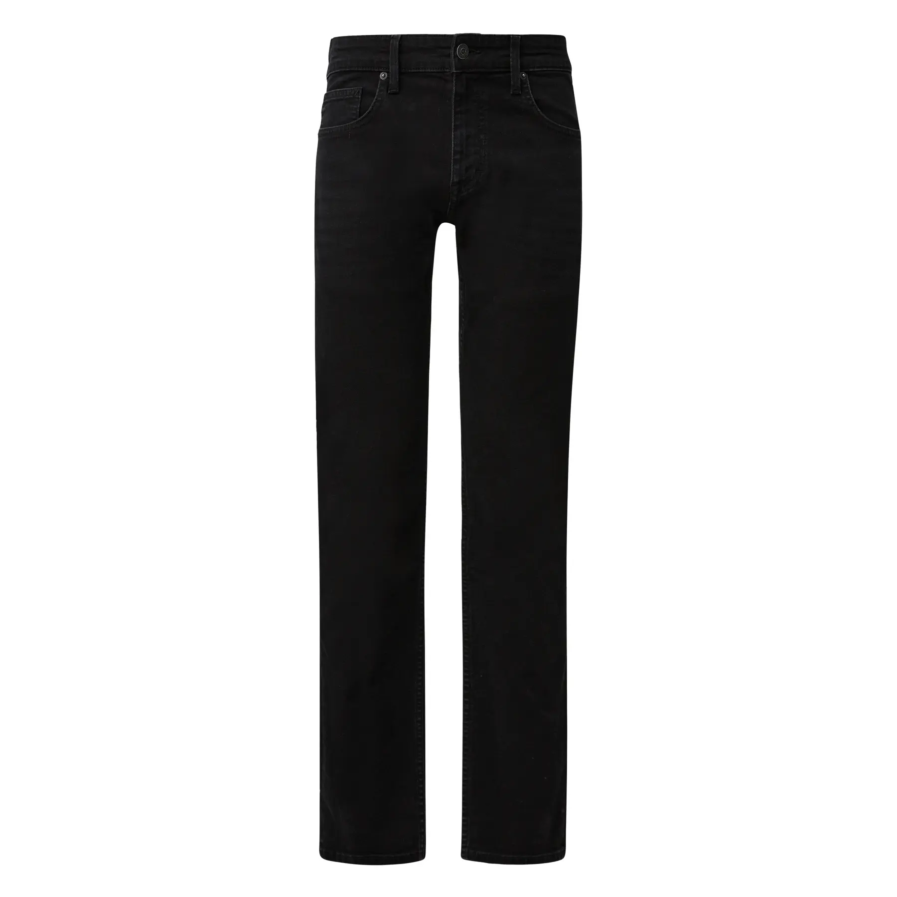 Regular Jeans mit mittelhohem Bund QS Pete