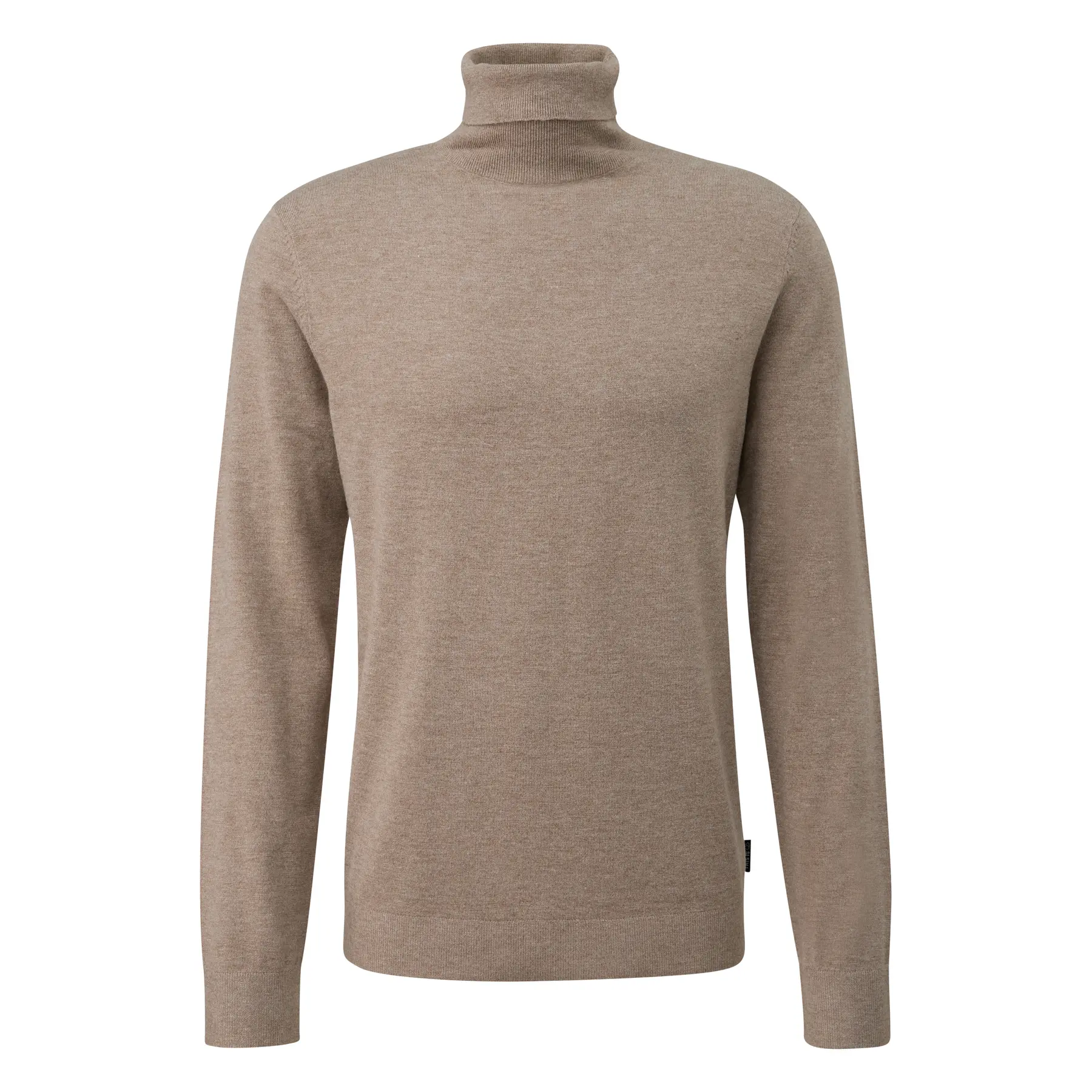 Knitted Roll Neck Jumper Qs Slim Fit