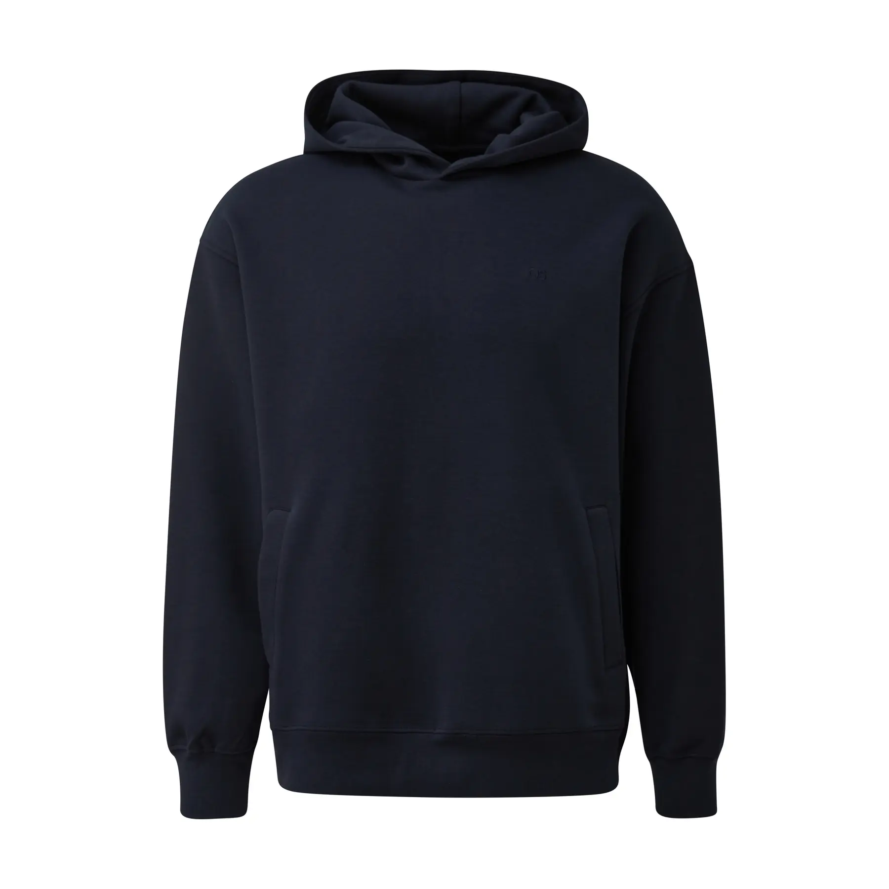 Hoodie mit gesticktem Logo QS Emmvee