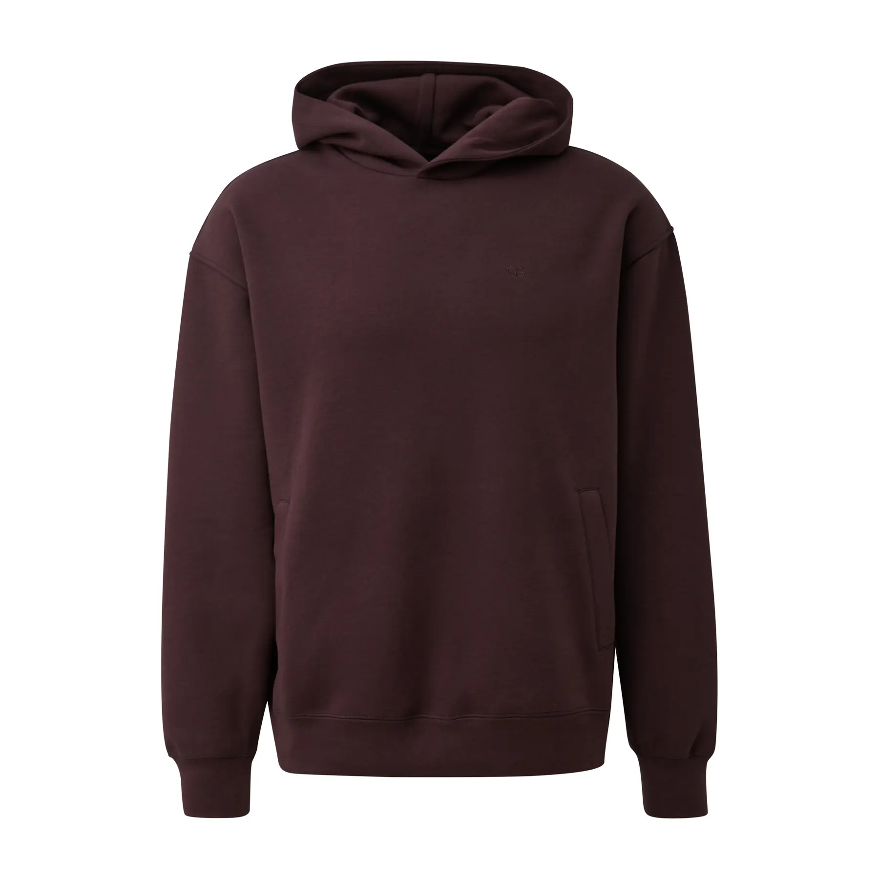 Hoodie mit gesticktem Logo QS Emmvee