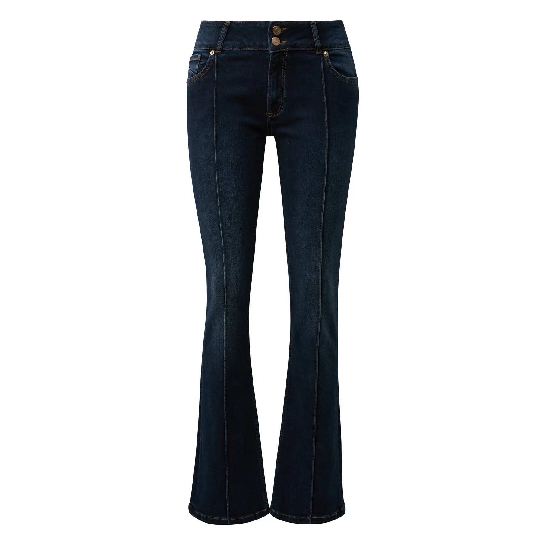 Damen Bootcut Jeans mit lässigem und trendigem Stil QS