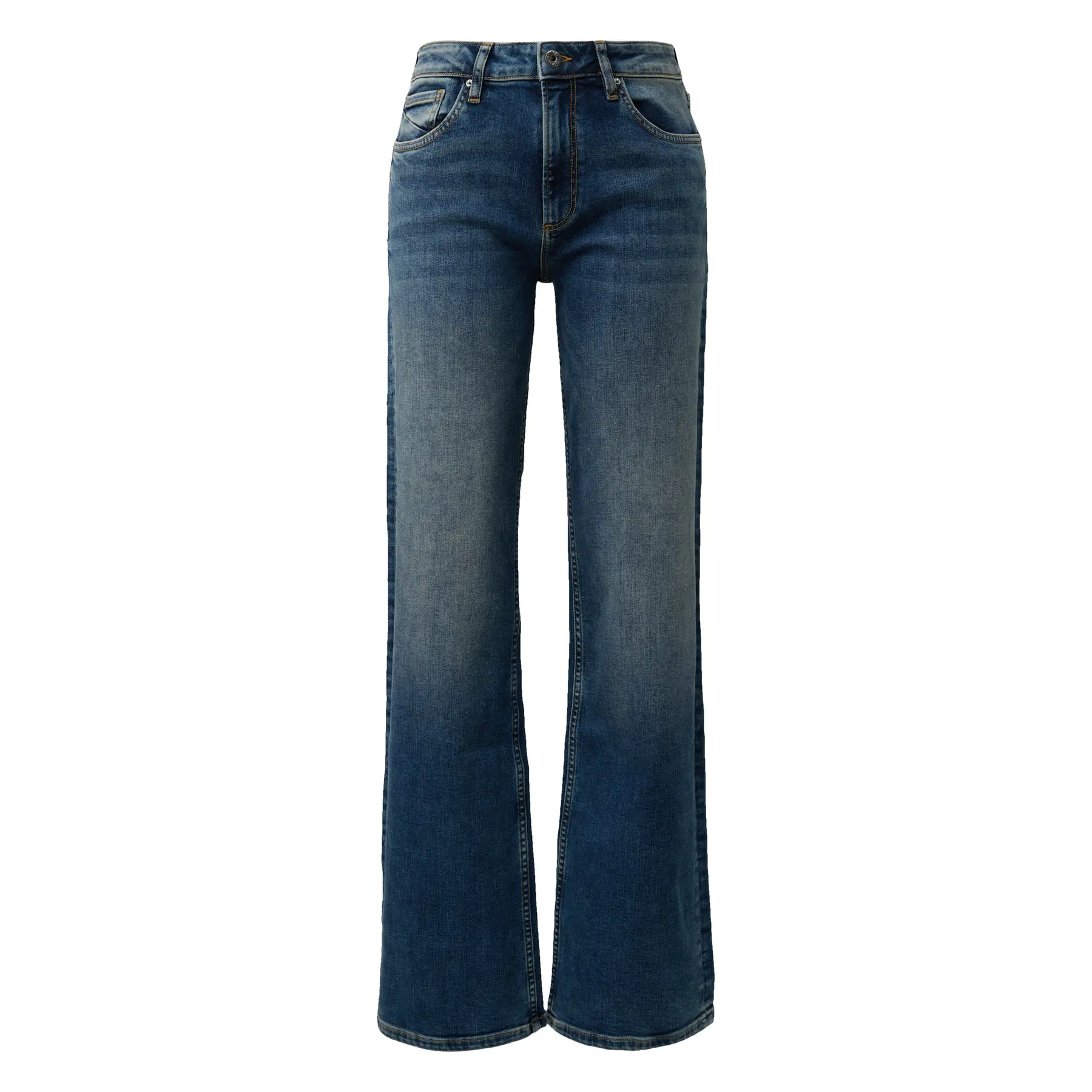 Jeans Wide Leg con silhouette flatteuse donna