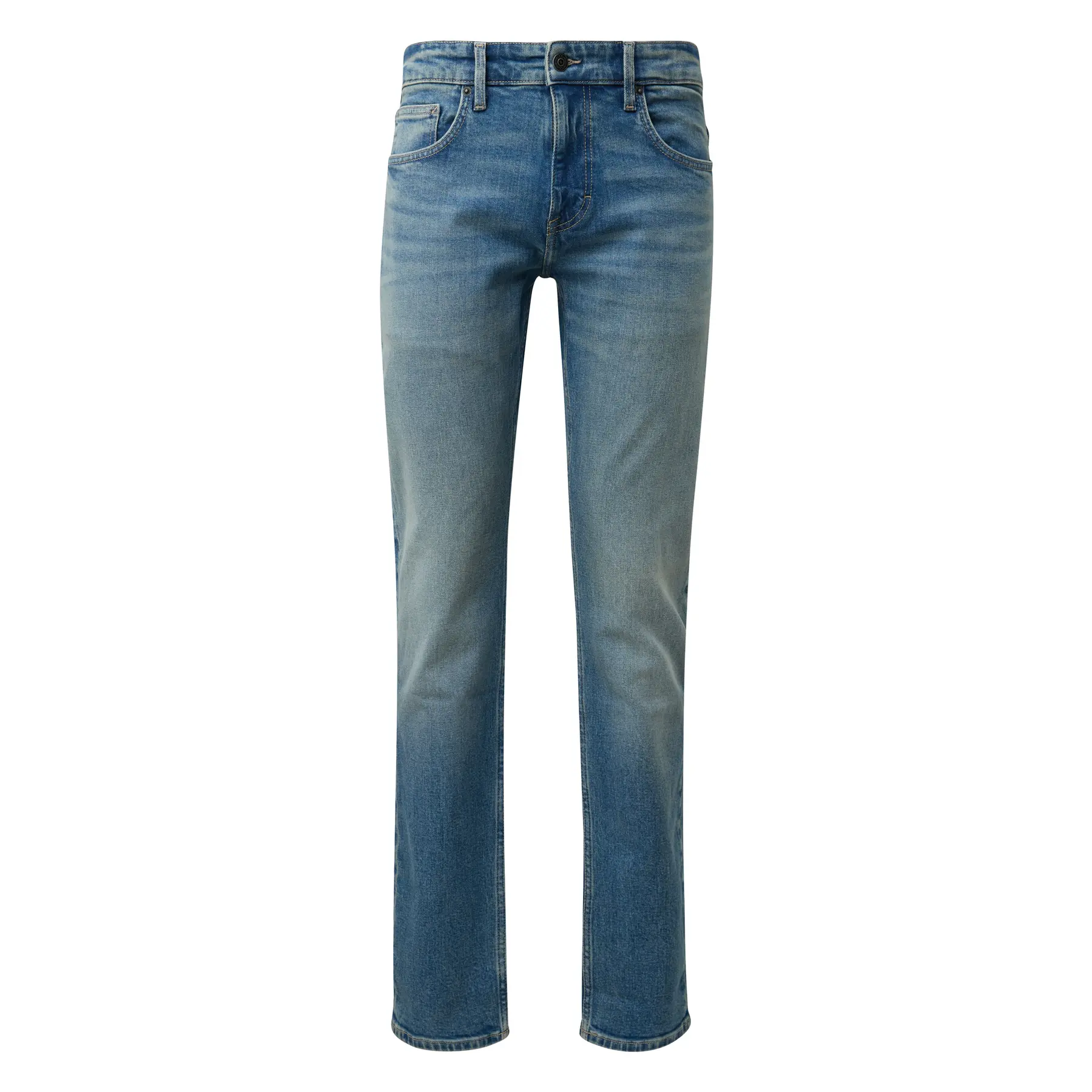 Slim Jeans mit mittelhoher Taille, lässig und modern QS