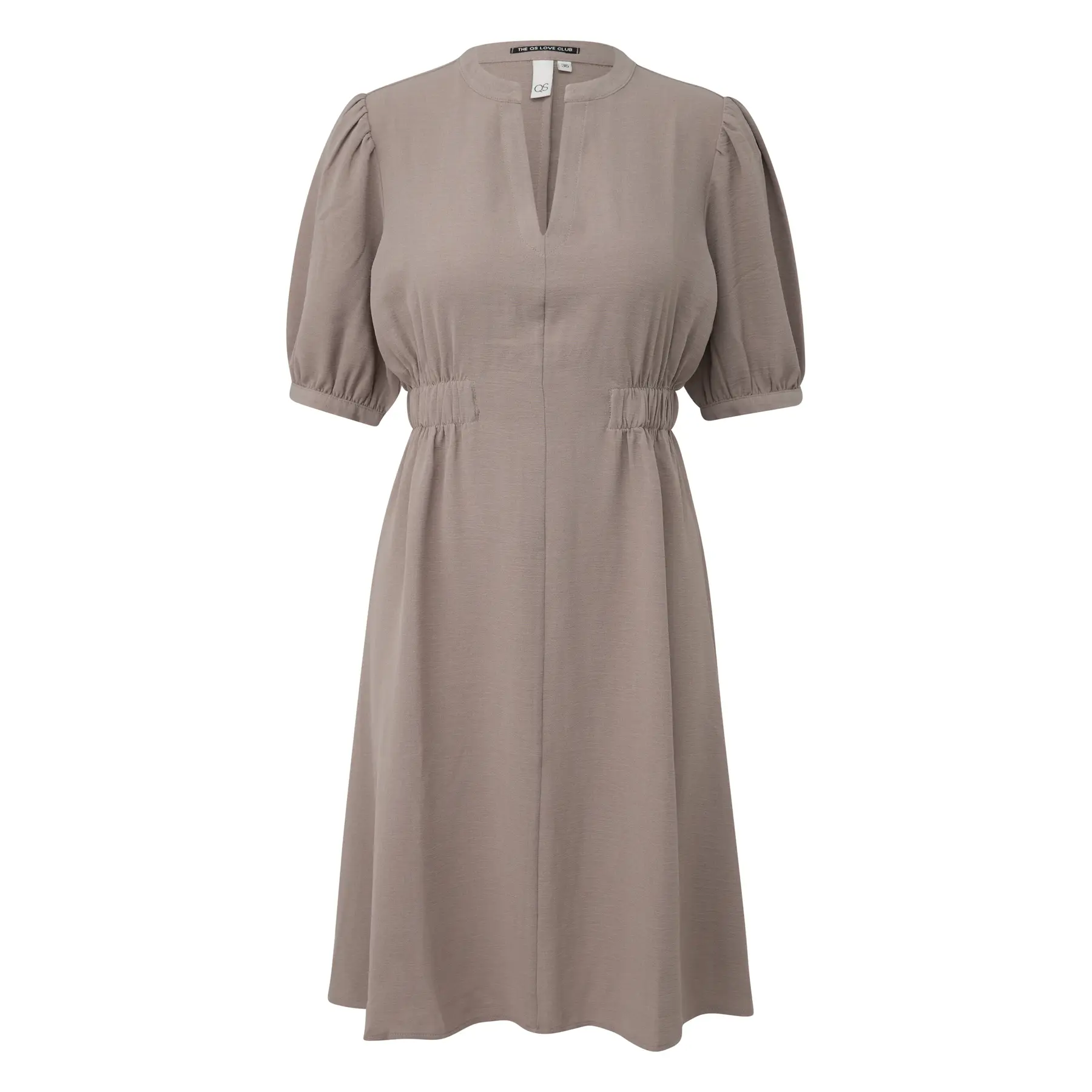 Fluid Soft Tunic Dress With Elasticated Waist Women Qs