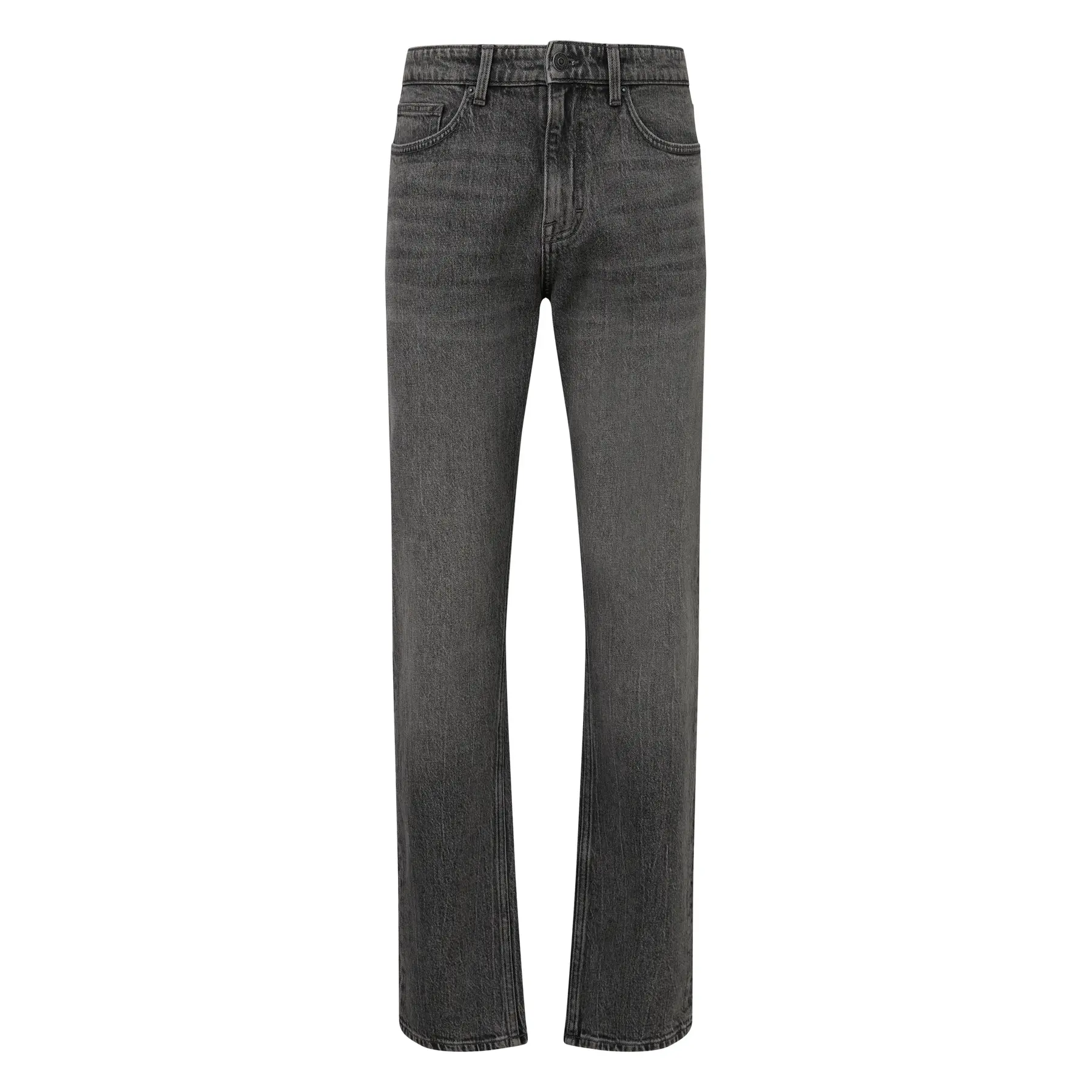 Rechthoekige Jeans met een midden-hoge taille QS Pete