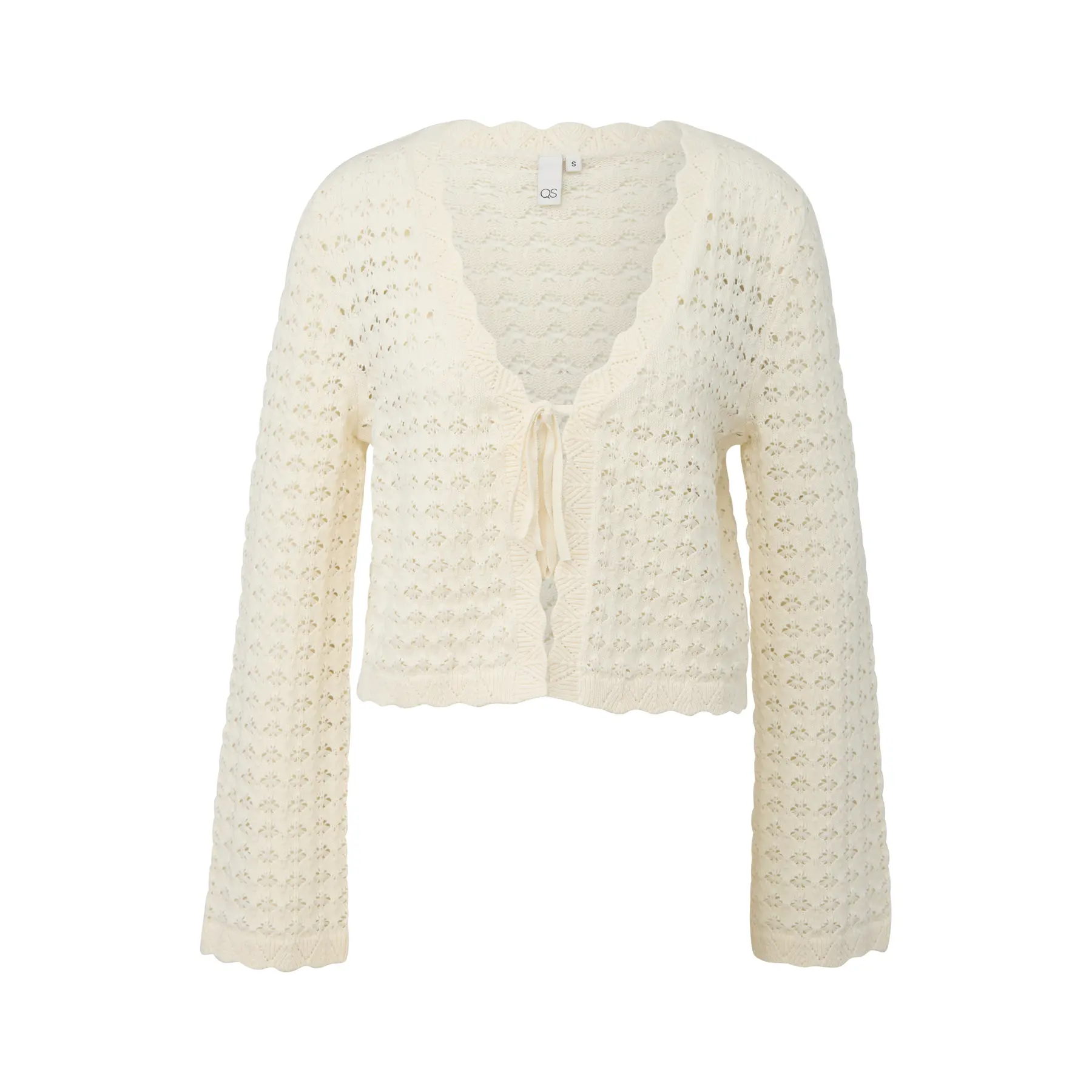 Damen Cardigan mit Knoten QS