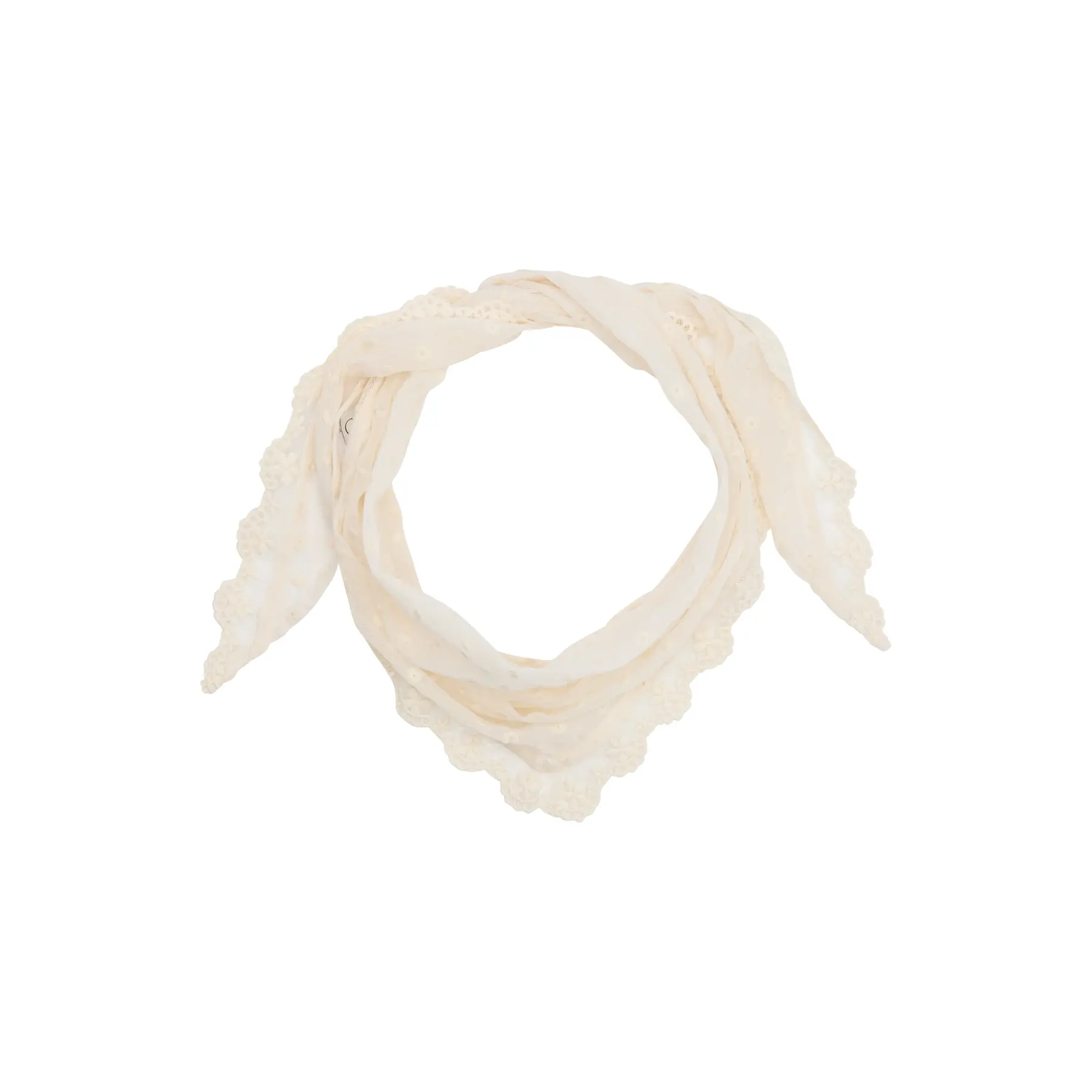Damen Spitzenborte Bandana QS
