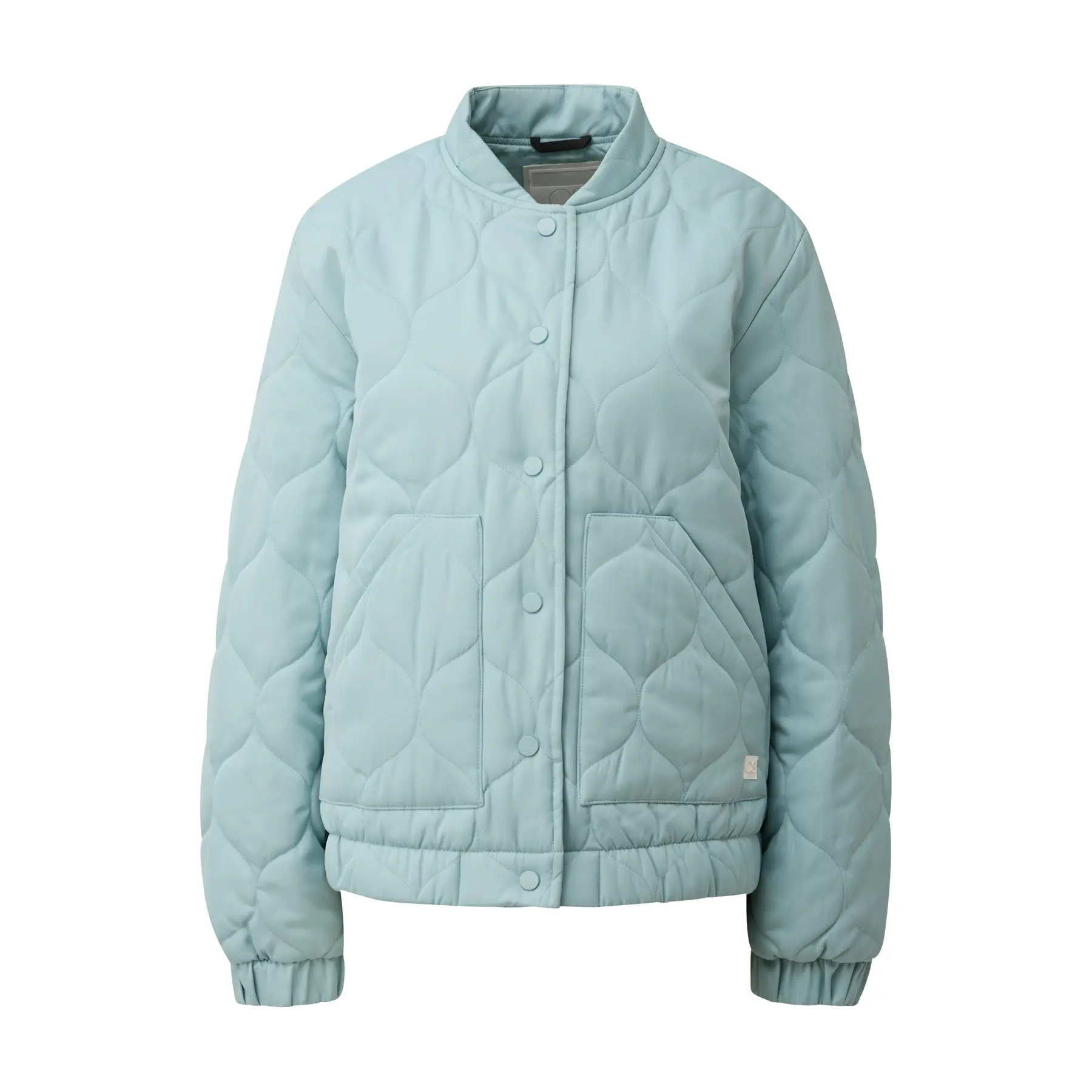 Women's Padded Jacket With Patch Pockets Qs