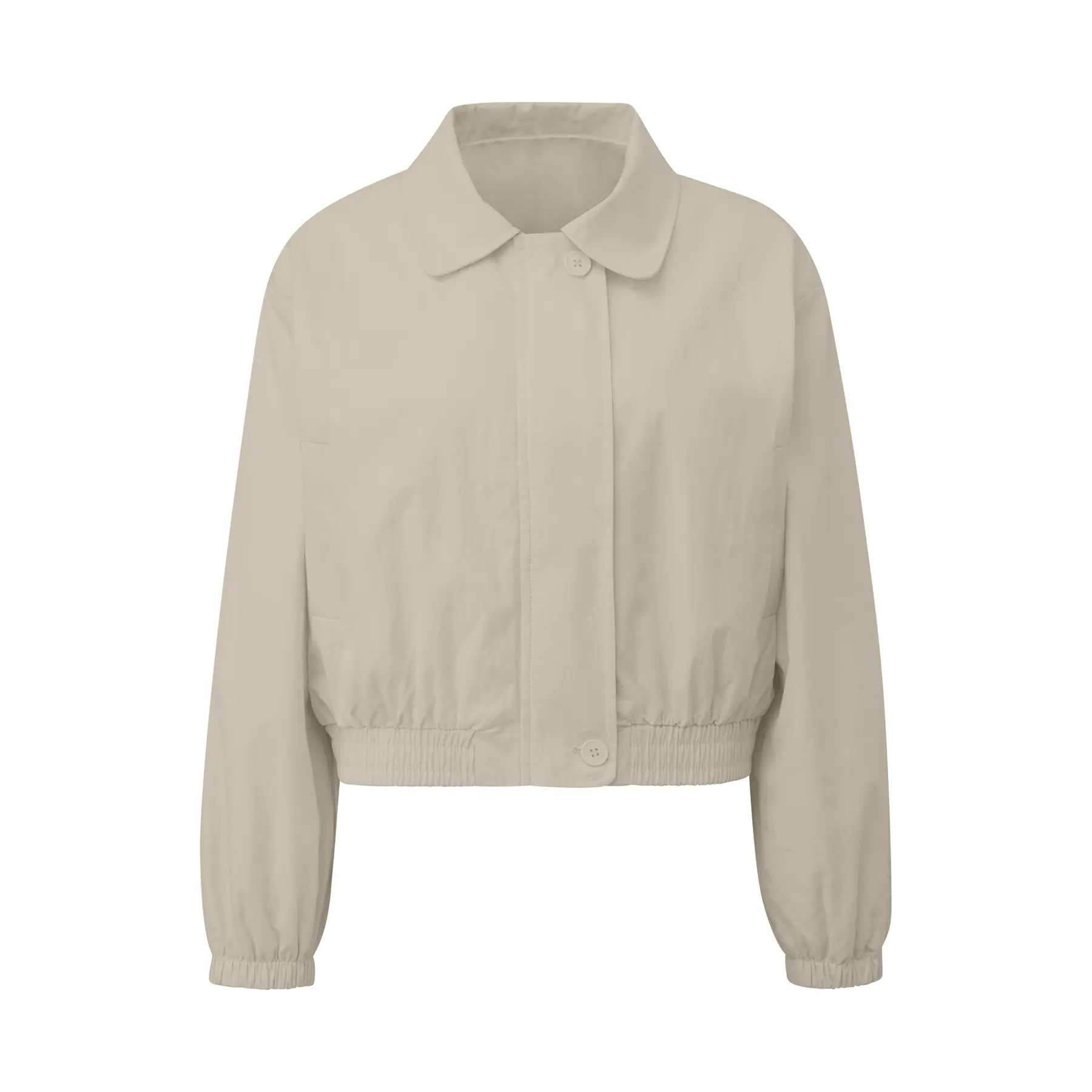 Women's Jacket With Elasticated Hems Qs