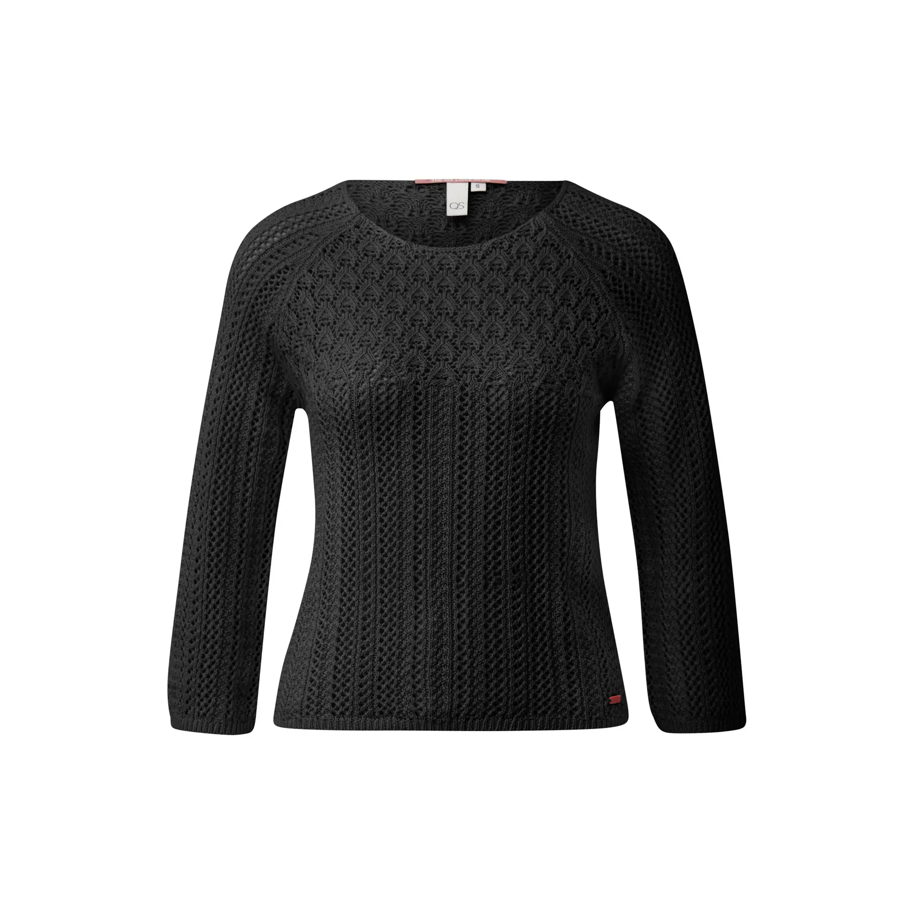 Löcherpulli für Damen QS Slim Fit