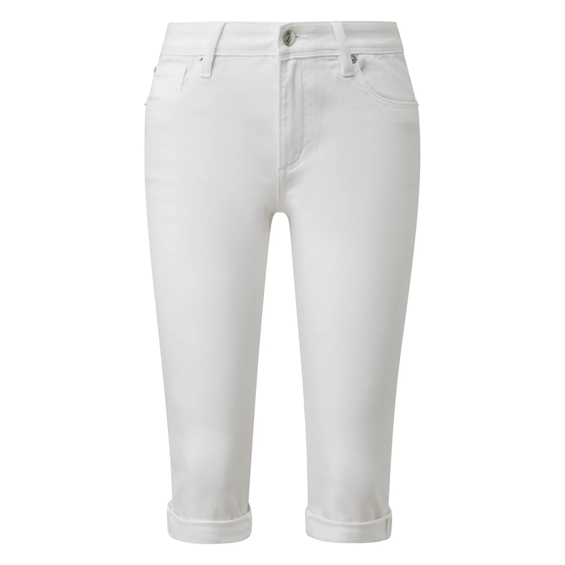 Damen Slim Capri Jeans QS