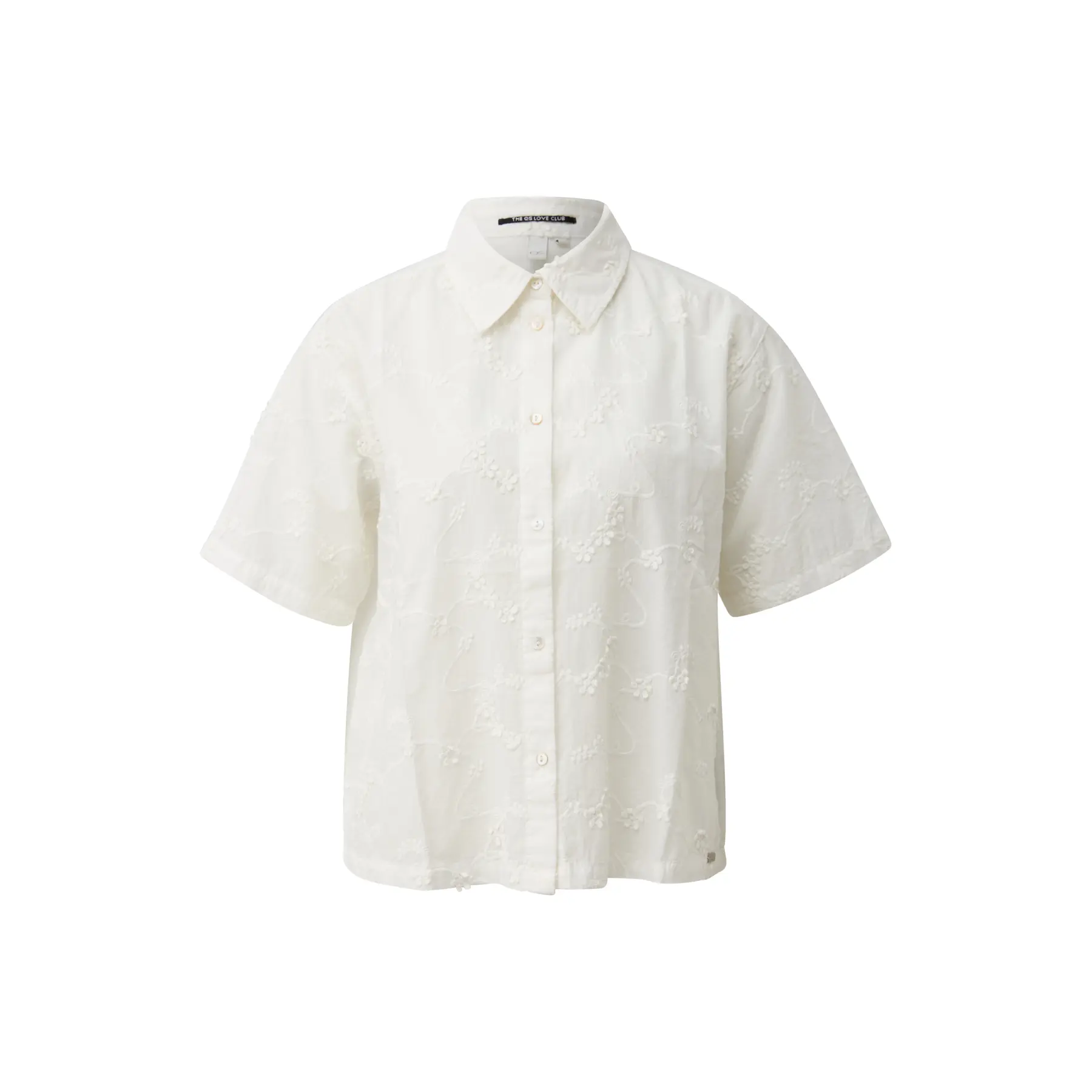 Bluse, kurzärmelig, Damen QS Loose Fit