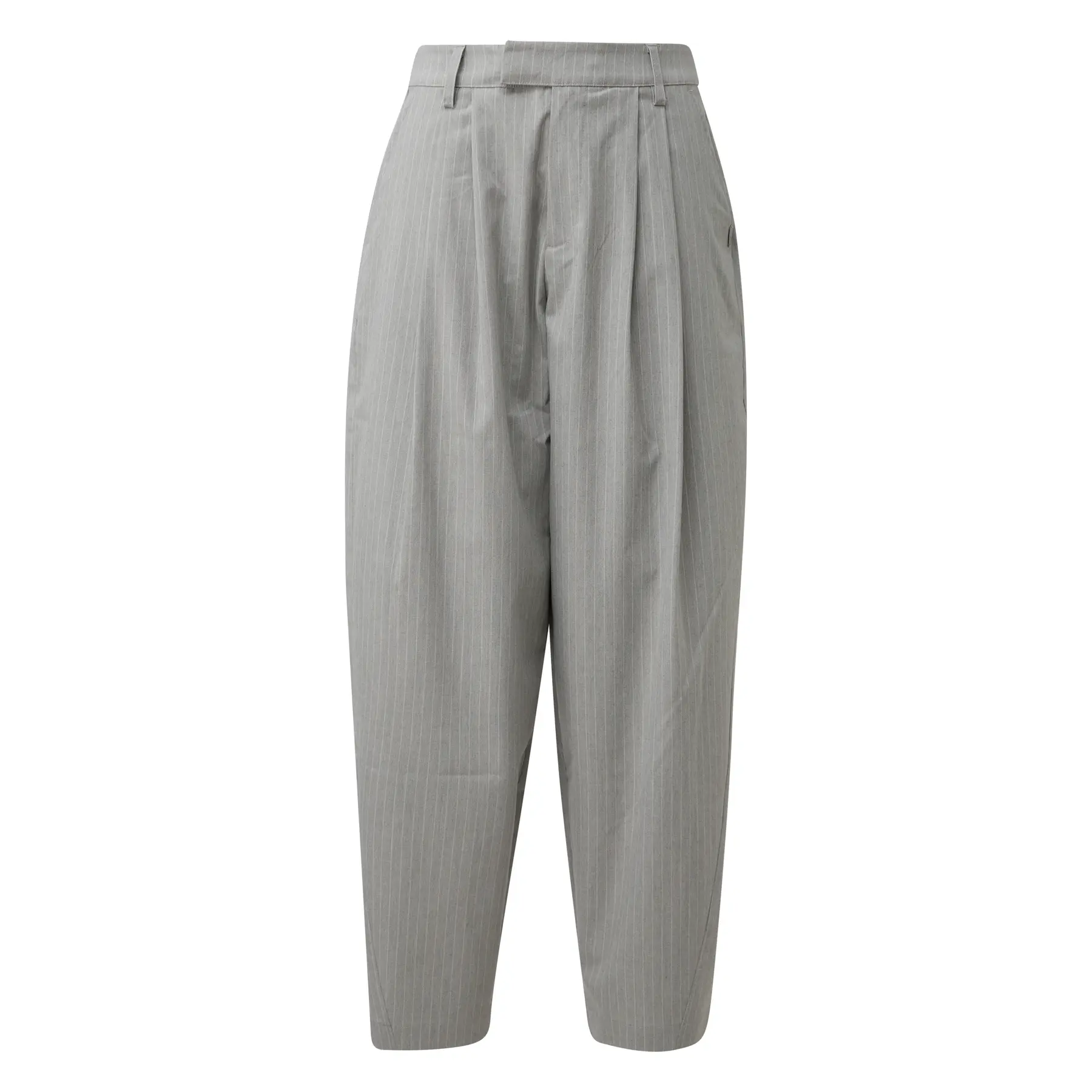 Damen Streifen Tennis Barrel Schnitt Hosen mit schmal zulaufenden Beinen QS