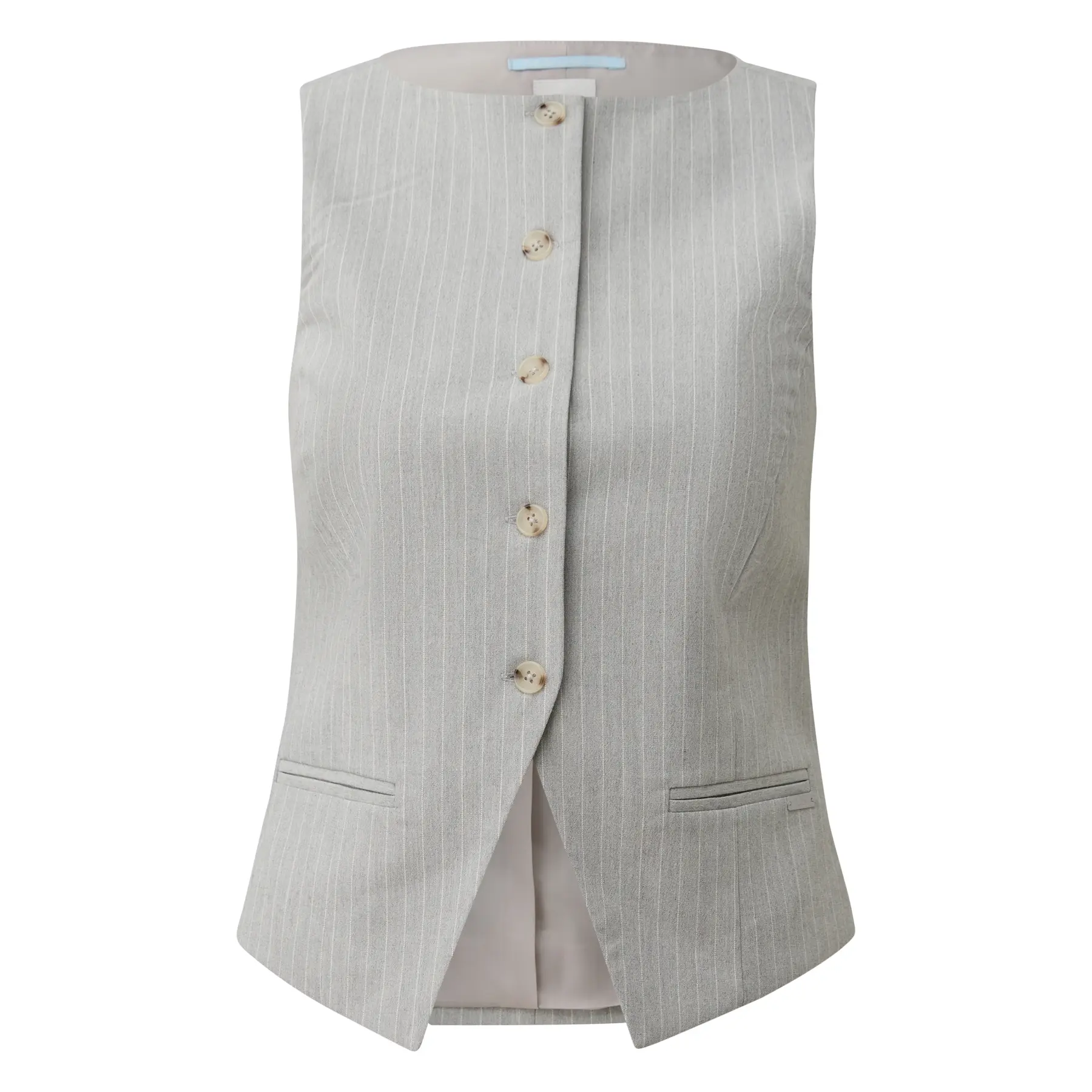 Weste feine Streifen Damen QS