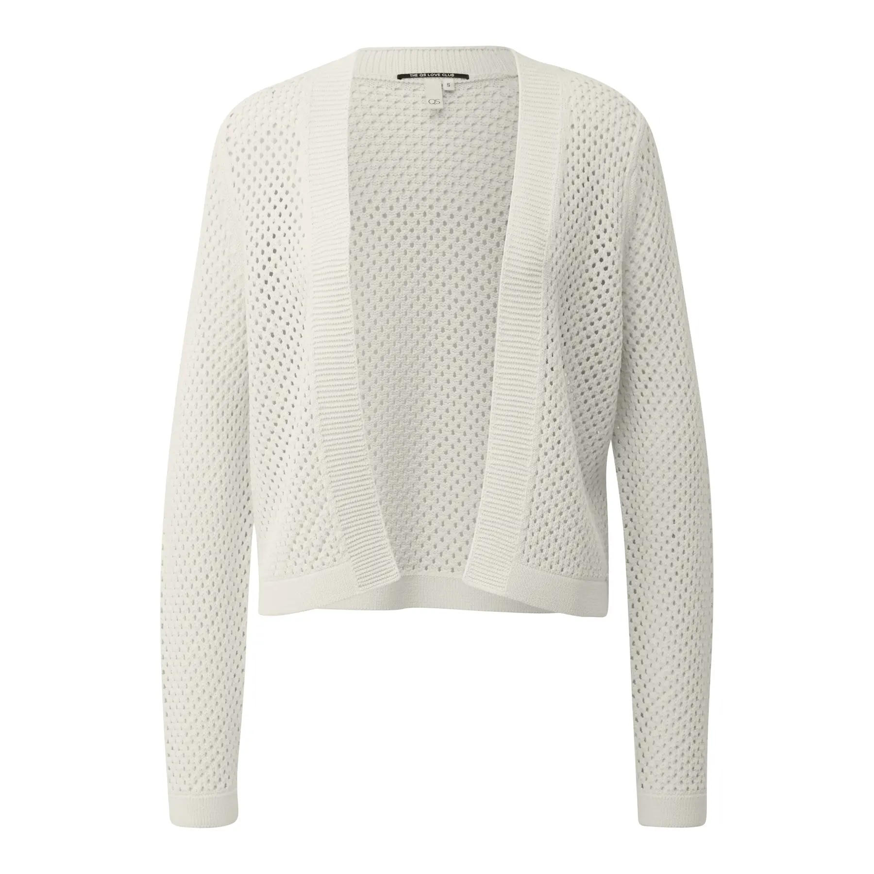 Damen-Cardigan mit Lochmuster QS