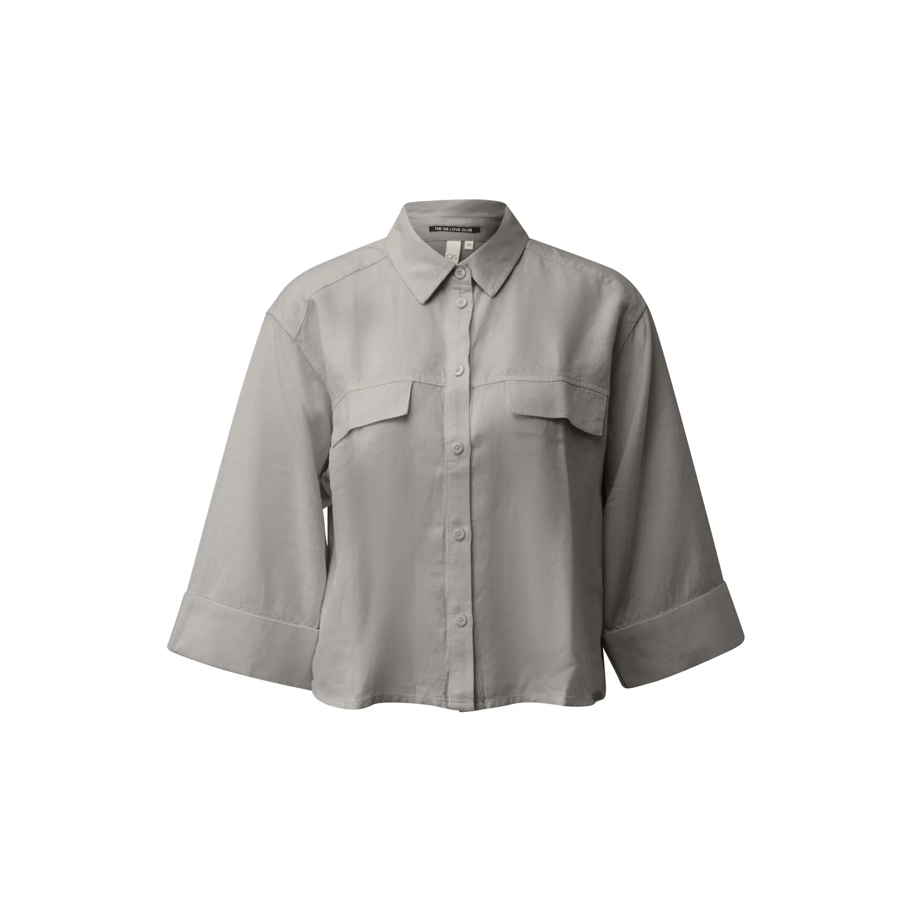 Leinenbluse 3/4 Ärmel Damen QS