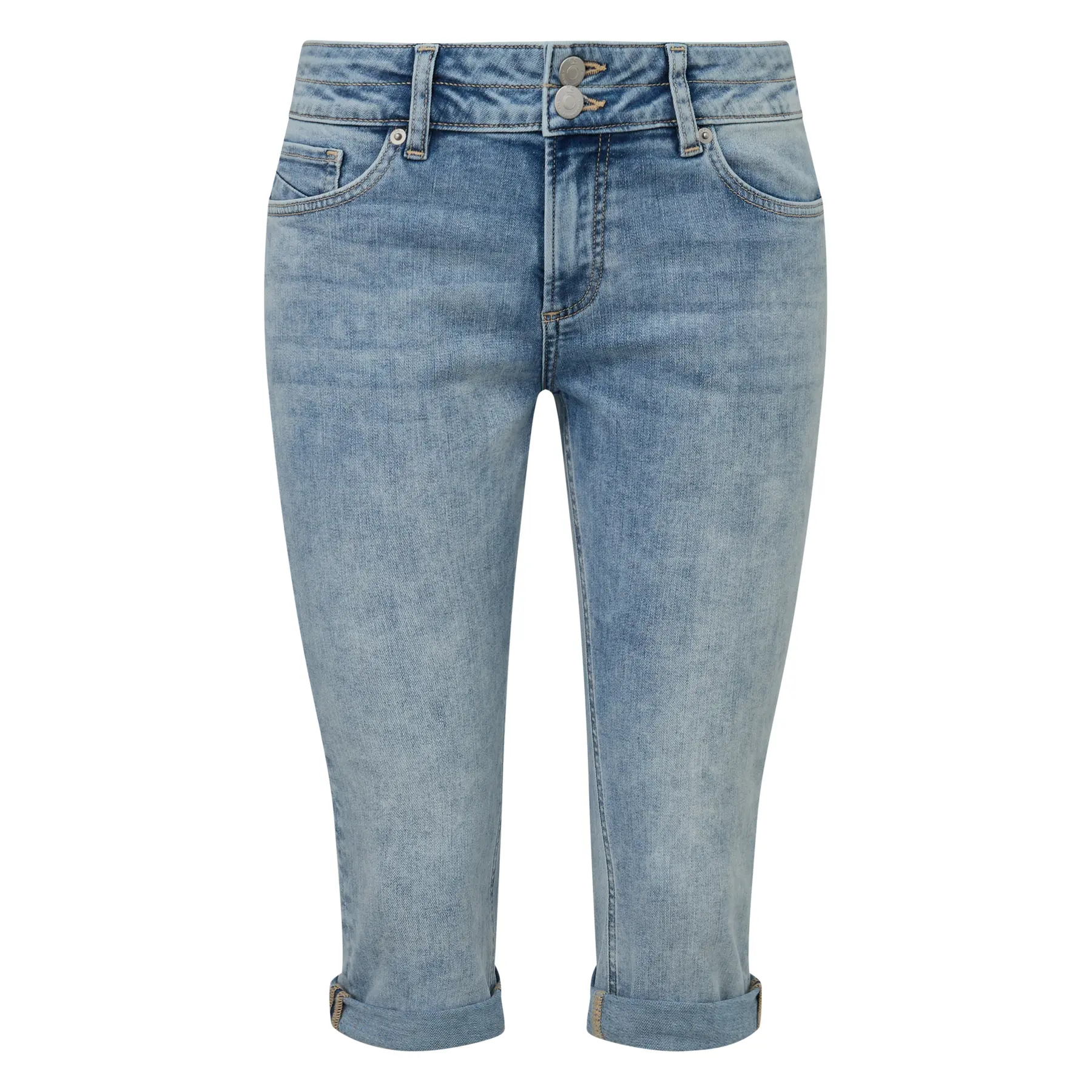 Jeansshorts Damen QS Capri