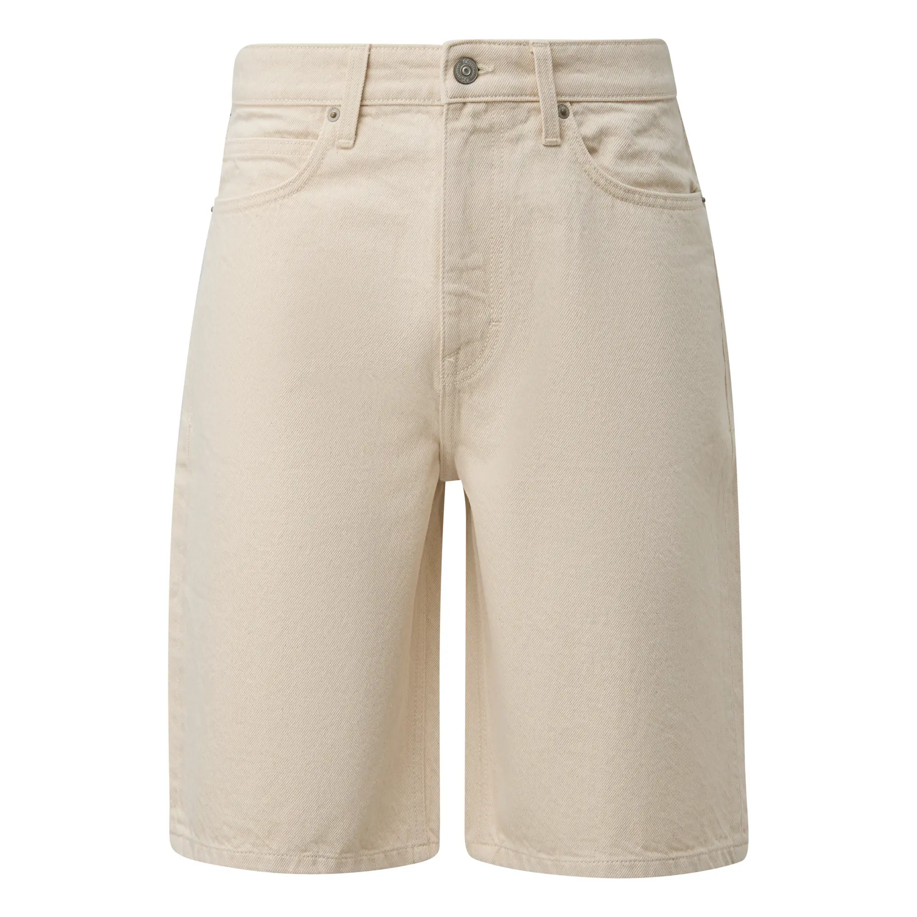 Ausgewaschene Jeansshorts QS