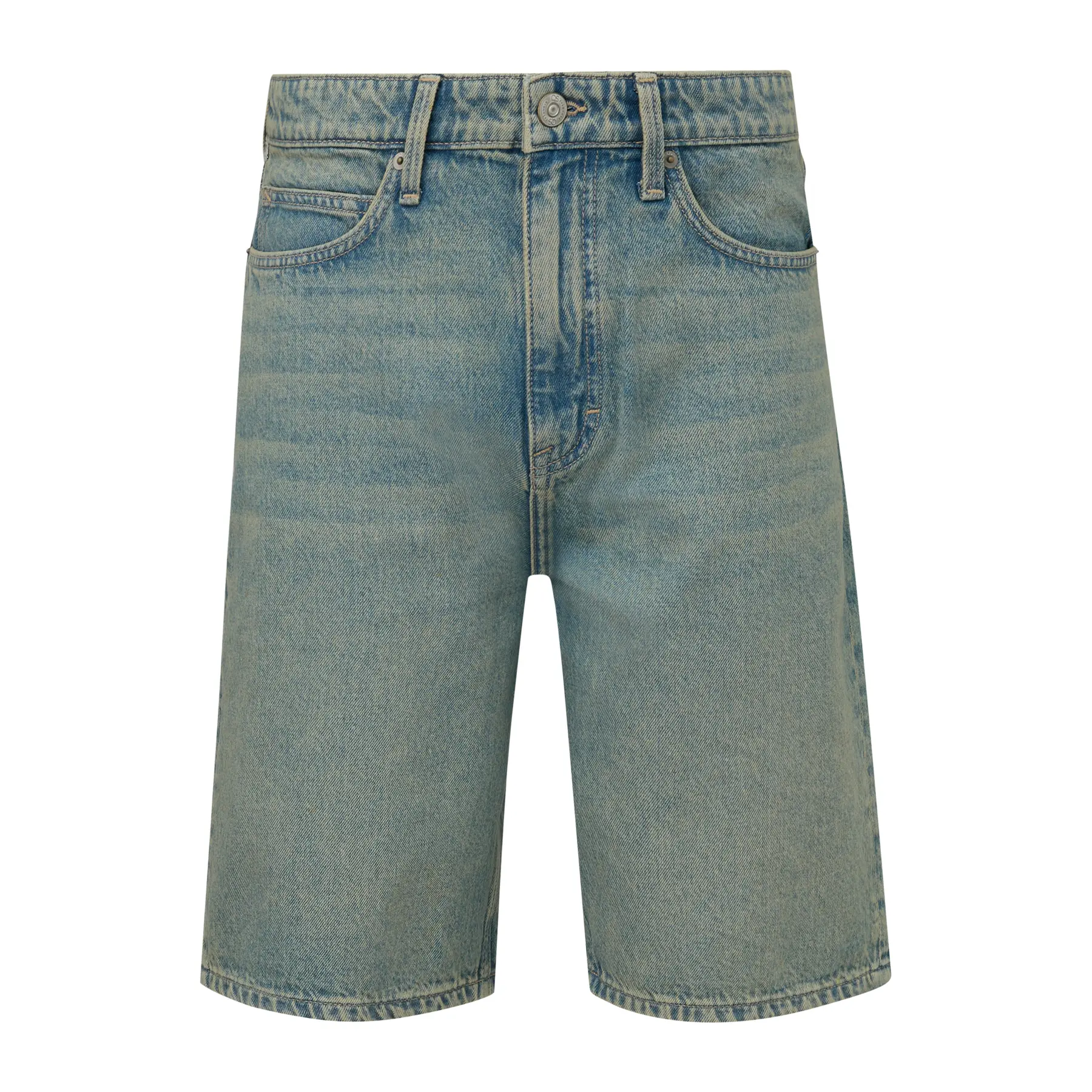 Short aus Jeans mit geradem Schnitt QS