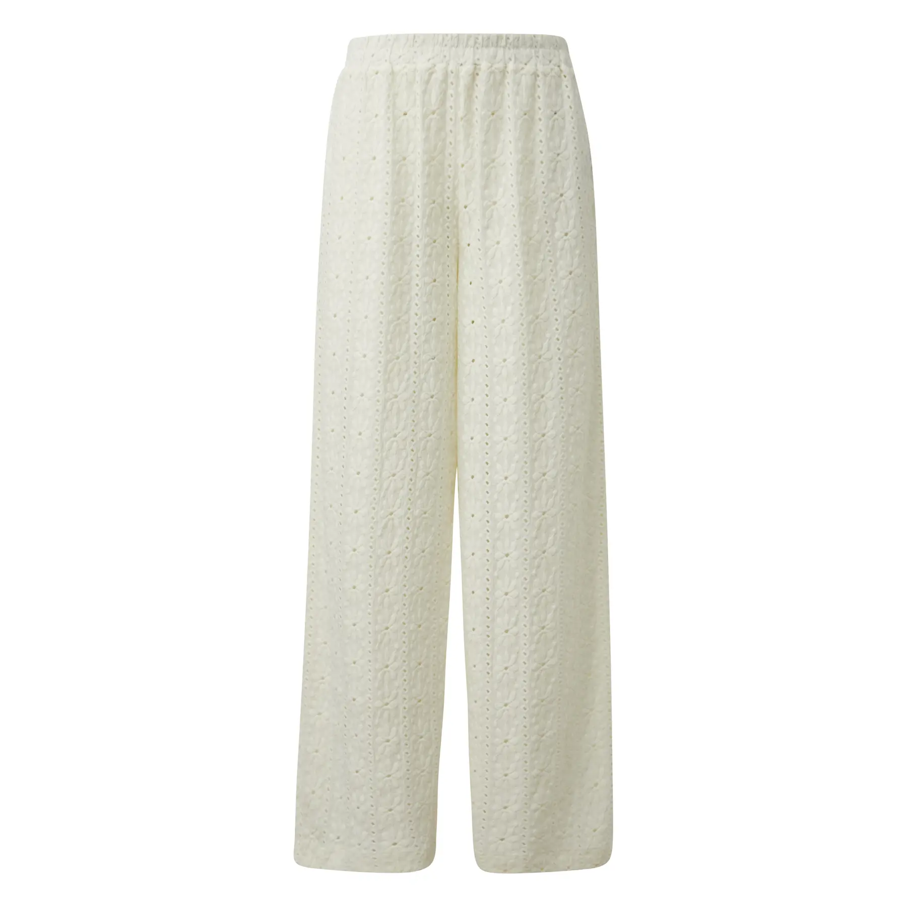 Damen-Hose mit Spitzen-Effekt QS