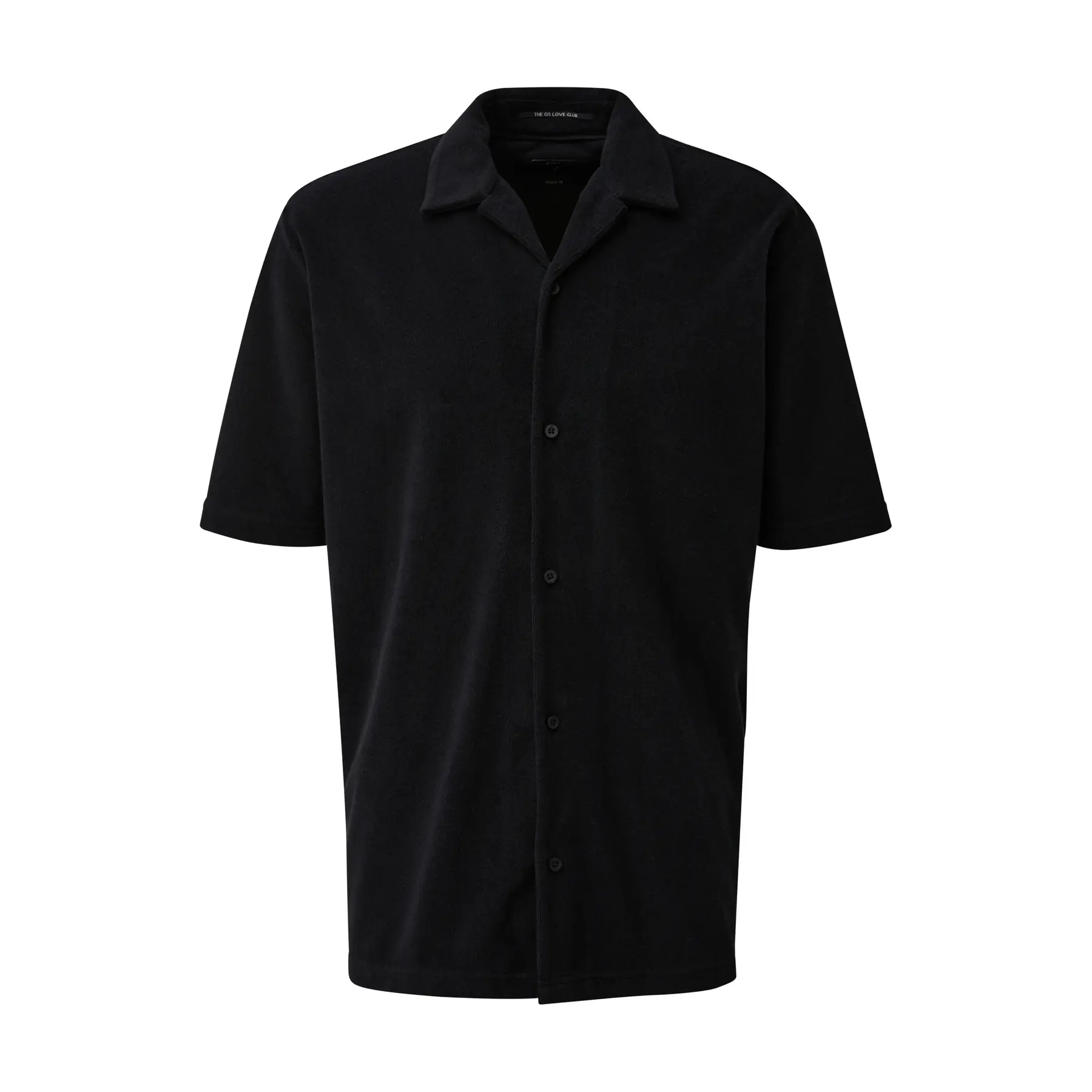 Resort Fit Hemd aus Frottee-Jersey QS